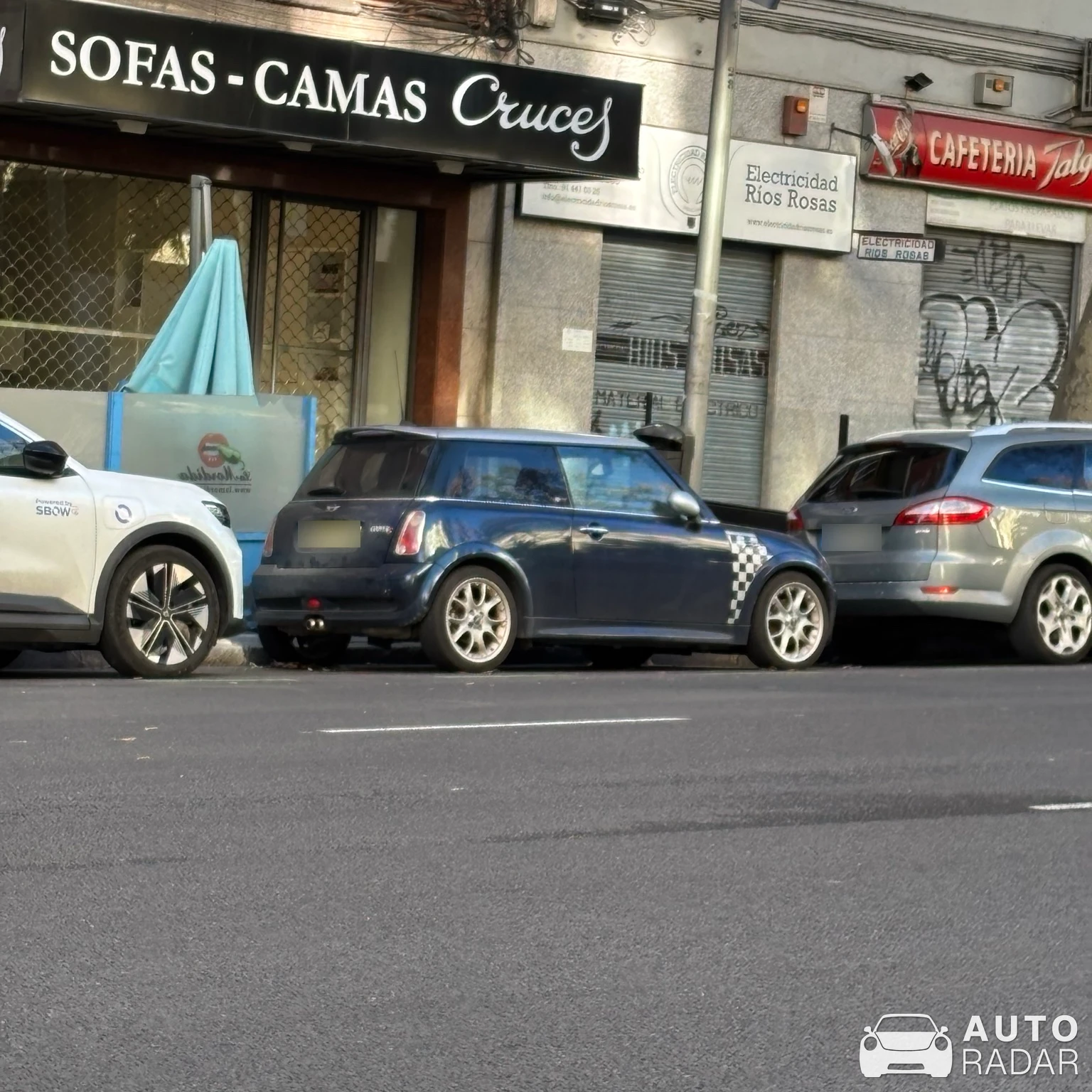 Mini R53 Cooper S Works GP spotted in Madrid, España