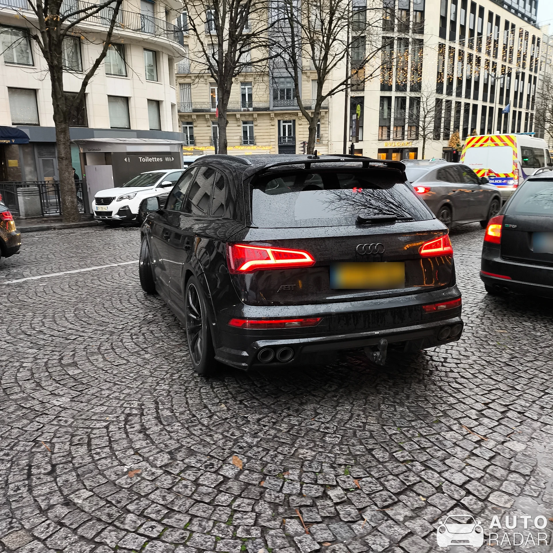 Audi SQ5 2016 ABT spotted in Paris, France