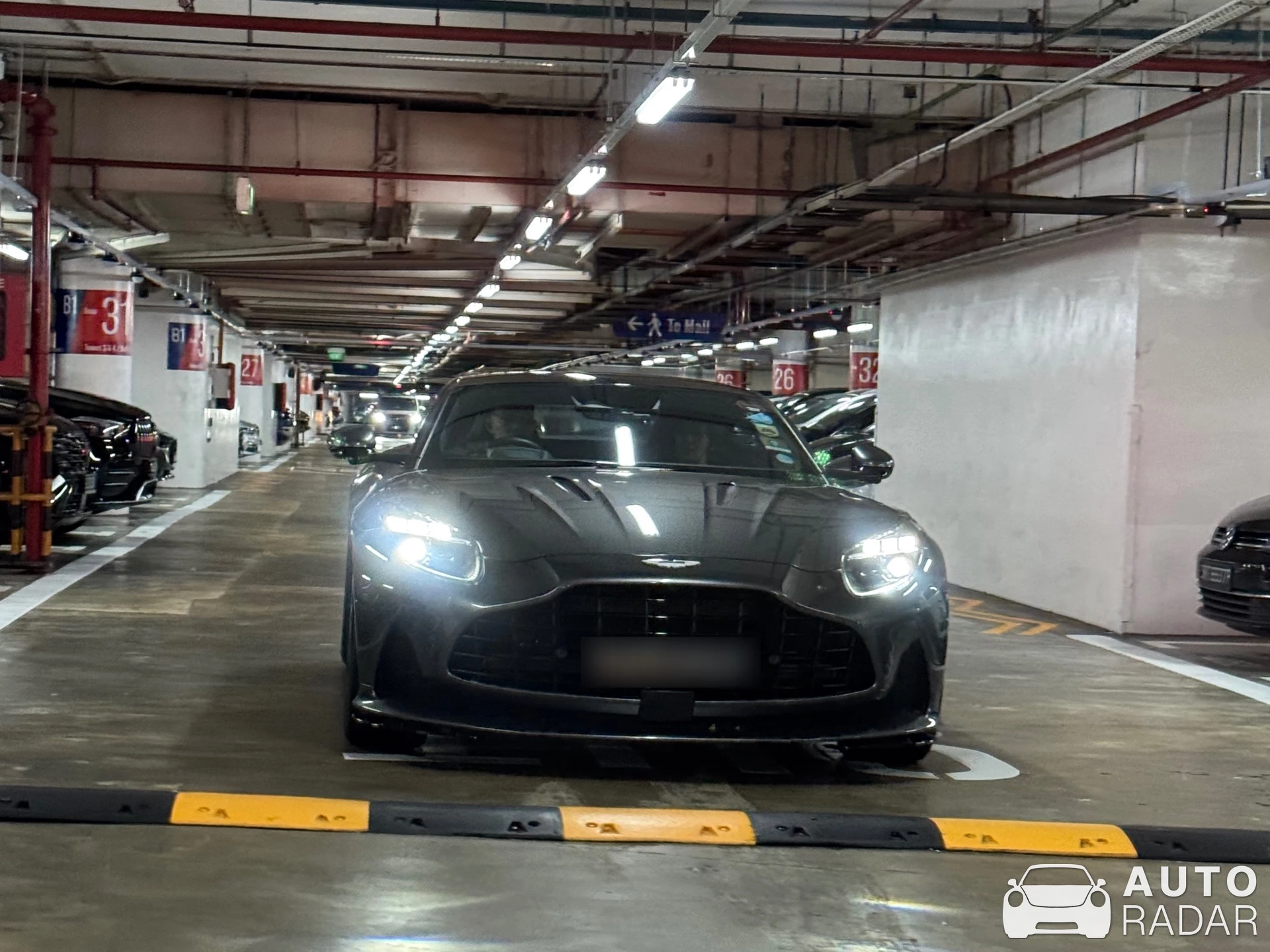 Aston Martin DB12 spotted in Singapore, Singapore