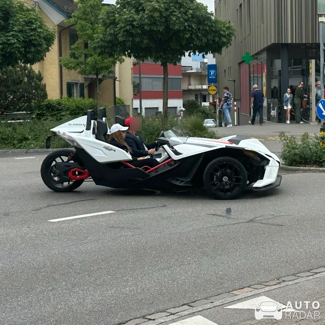 Polaris Slingshot SL spotted in Rapperswil-Jona