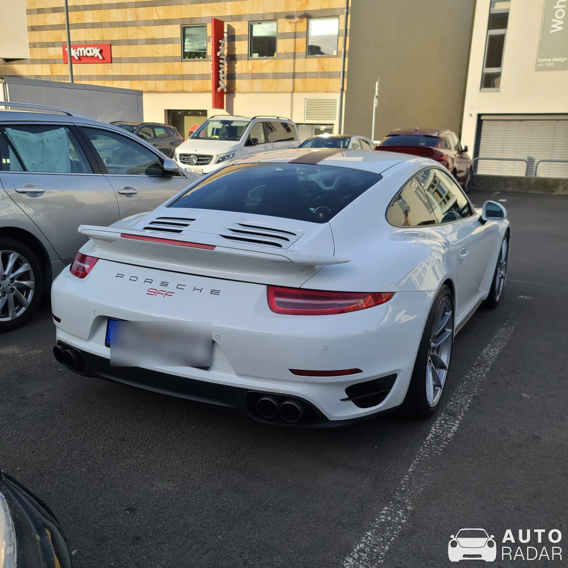 Porsche 9ff 991 Turbo S MkII spotted in Erfurt