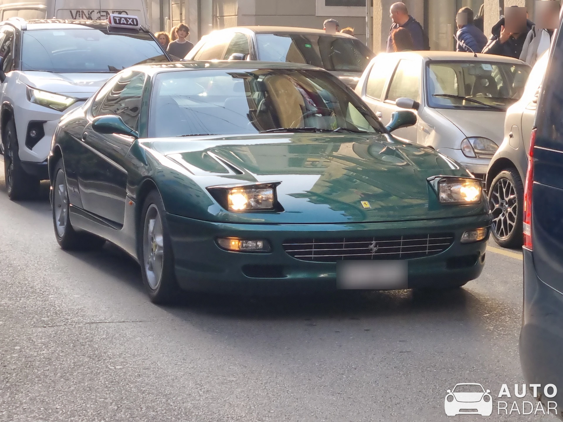 Ferrari 456 GT spotted in Milano, Italia