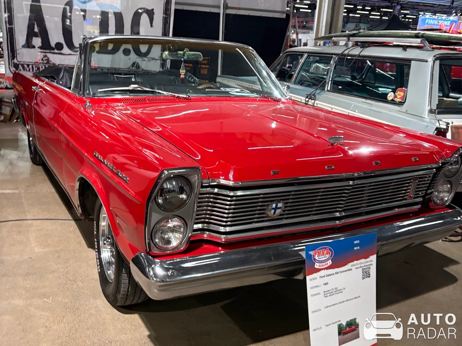 Ford Galaxie 500 Convertible spotted in Helsinki