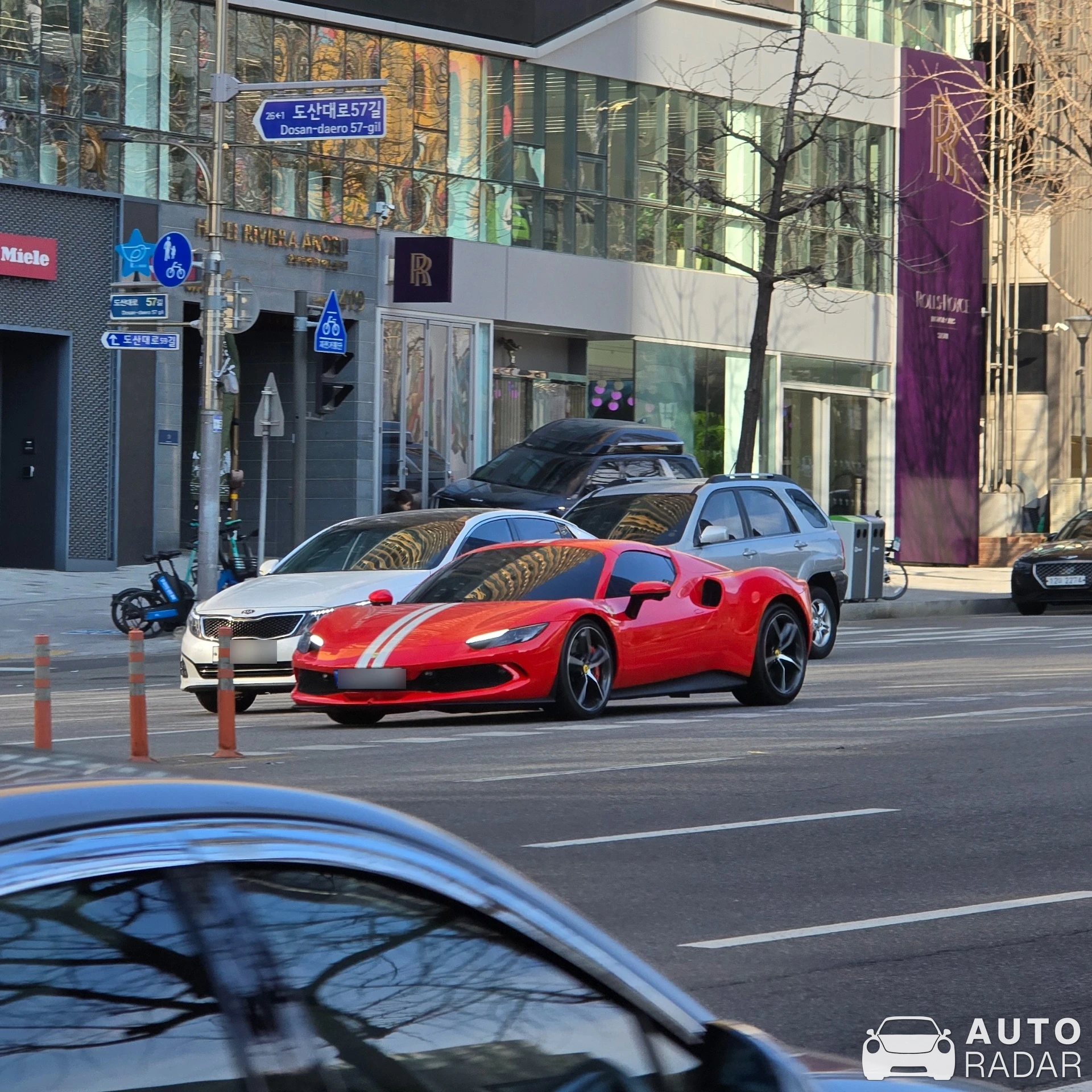 Ferrari 296 GTS spotted in 강남구, 대한민국