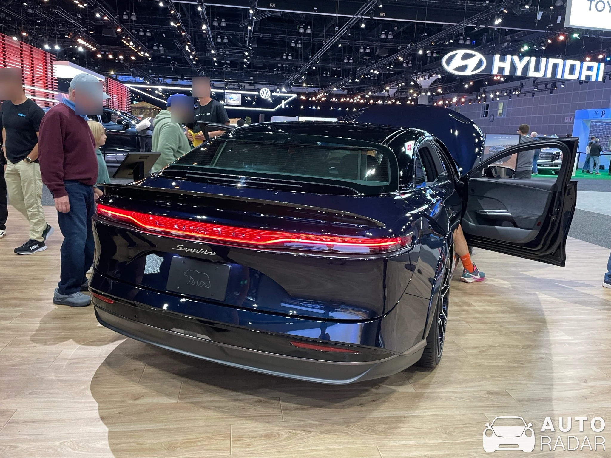 Lucid Air Sapphire spotted in Los Angeles