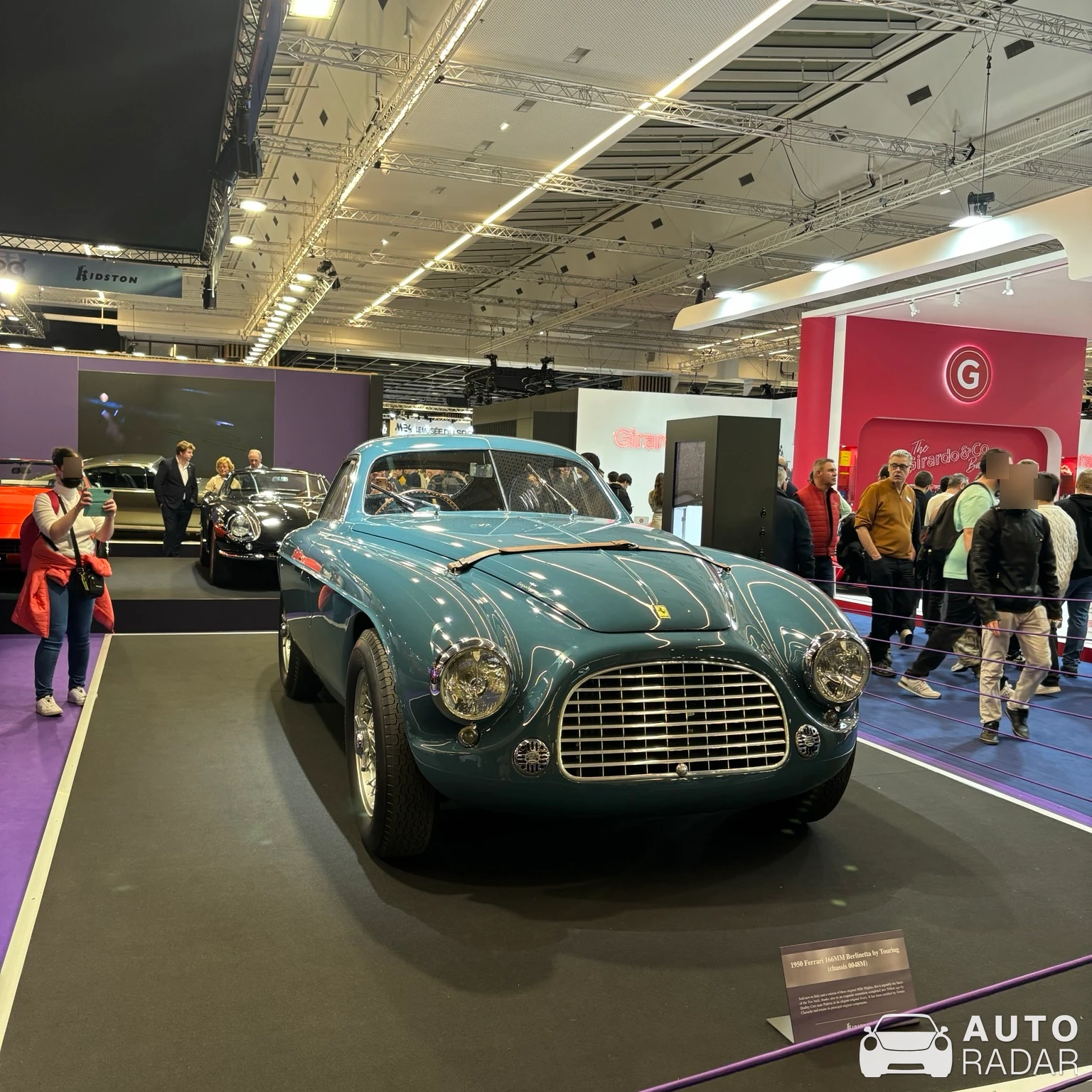 Ferrari 166 MM Vignale Berlinetta spotted in Paris