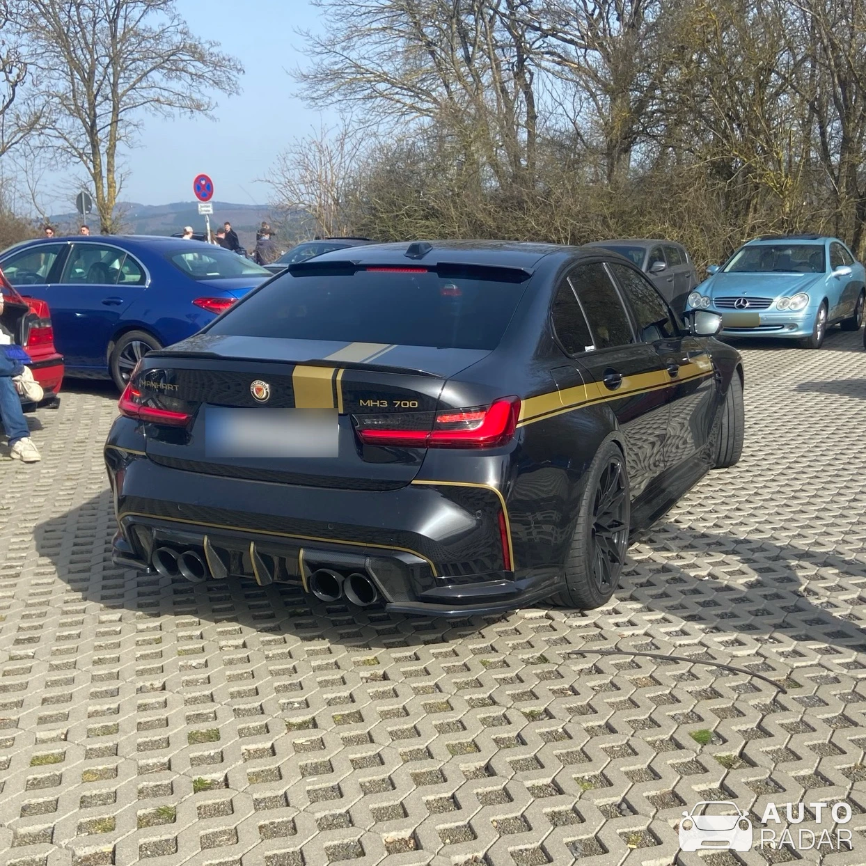 BMW MANHART MH3 700 spotted in Meuspath