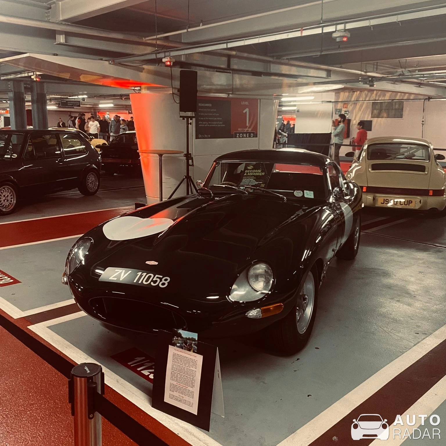 Jaguar E-Type spotted in Dublin, Ireland
