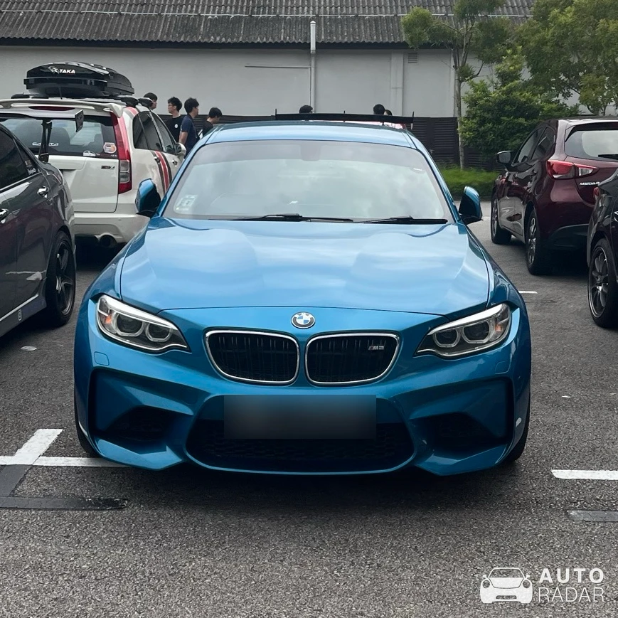 BMW M2 F87 Coupé spotted in Singapore, Singapore