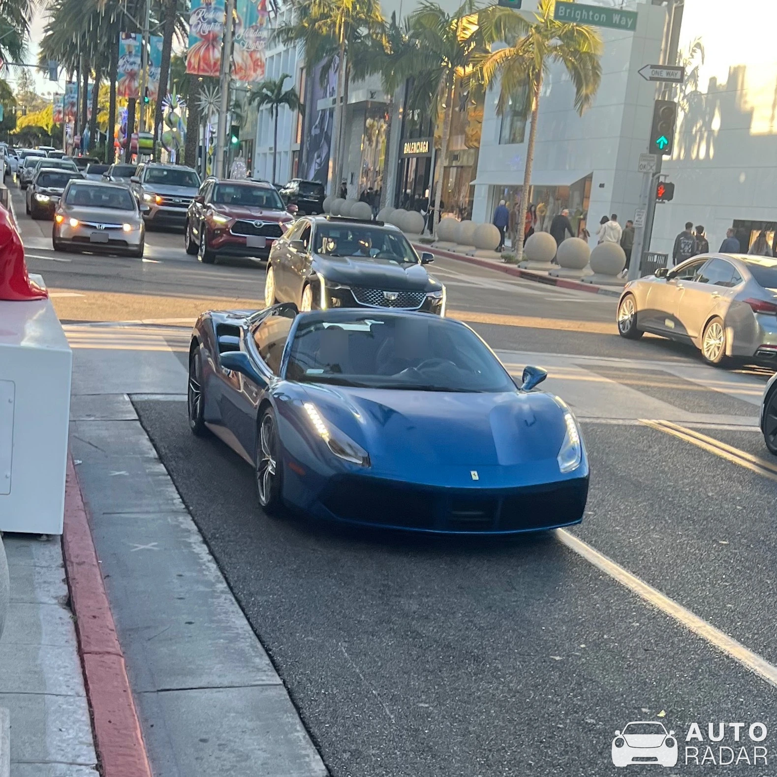 Ferrari 488 Spider spotted in Beverly Hills, United States