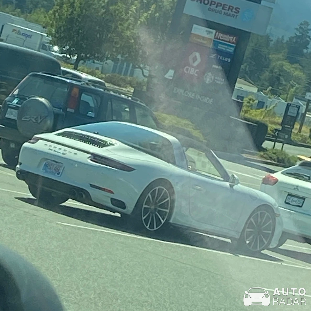 Porsche 992 Targa 4S MkI spotted in Nanaimo