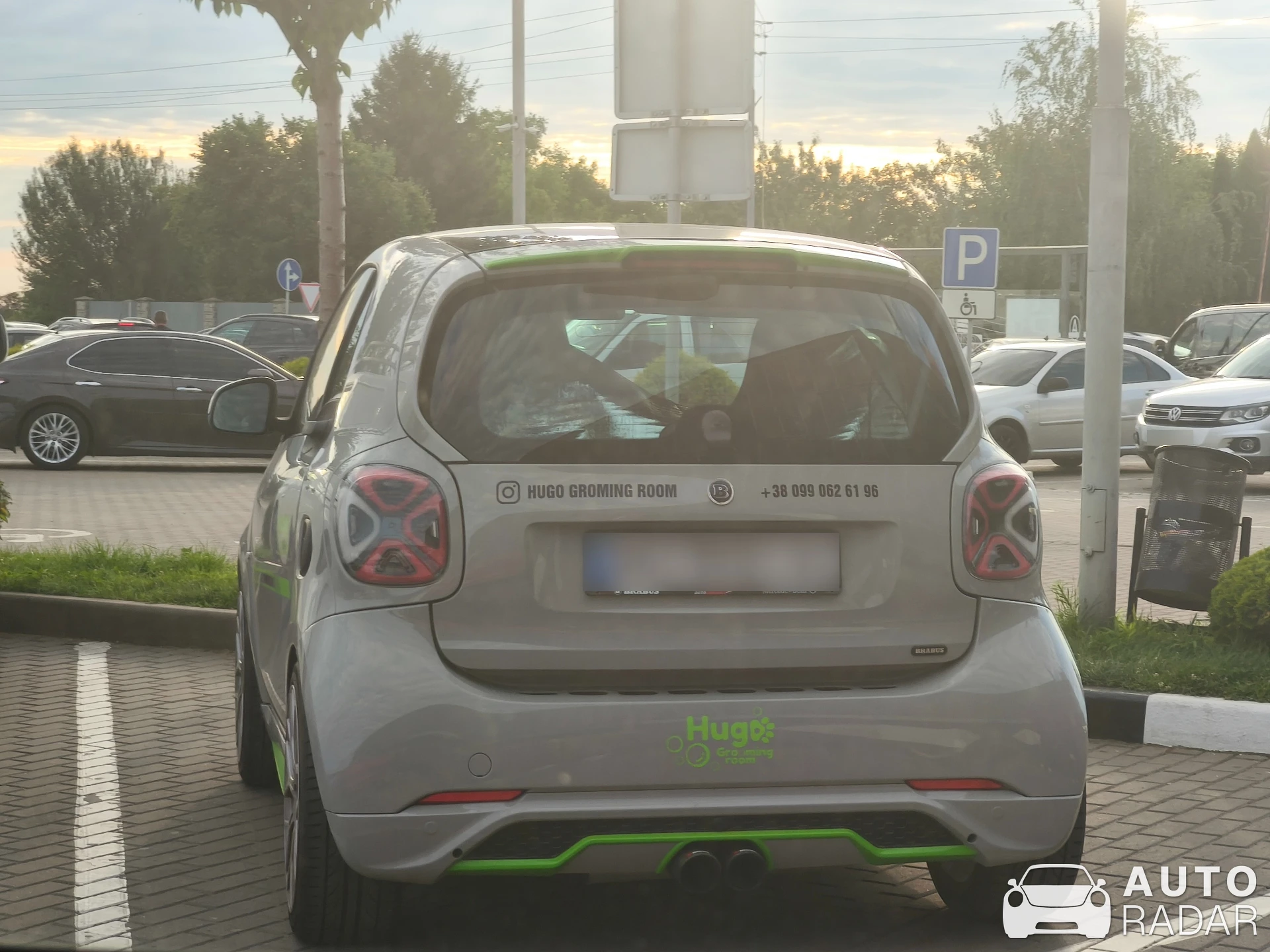Smart Fortwo Cabrio Brabus Ultimate E spotted in Ужгород