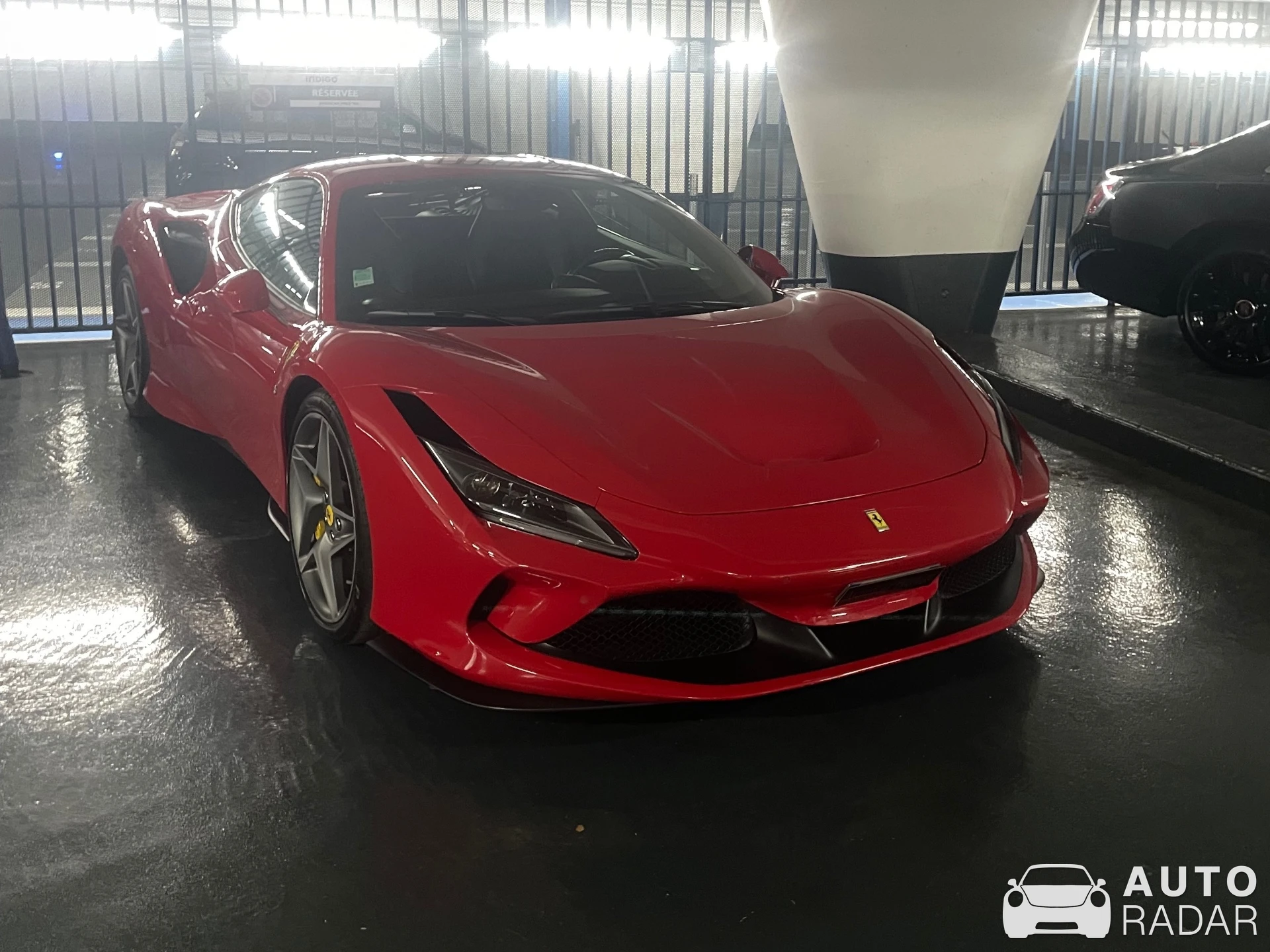 Ferrari F8 Tributo spotted in Paris, France