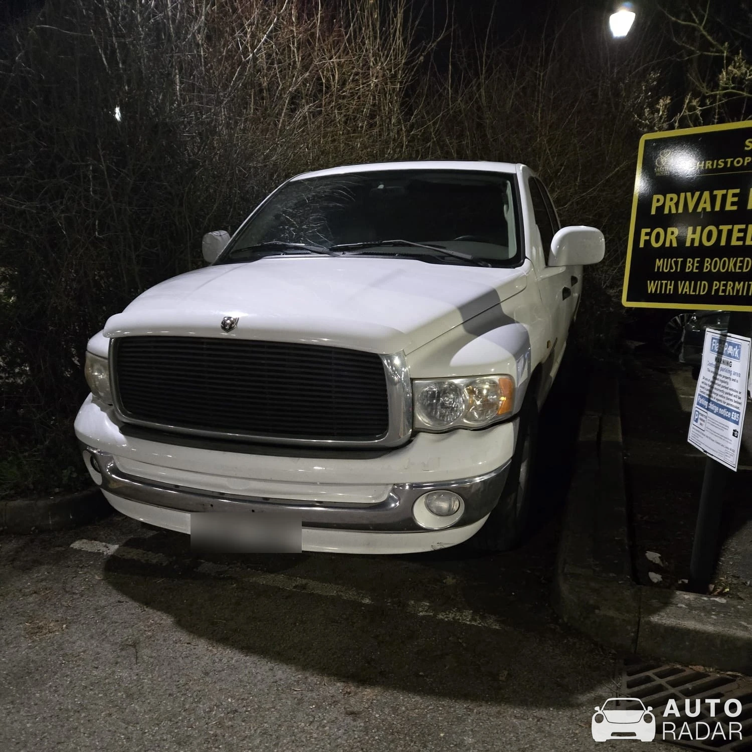 Dodge RAM spotted in , United Kingdom