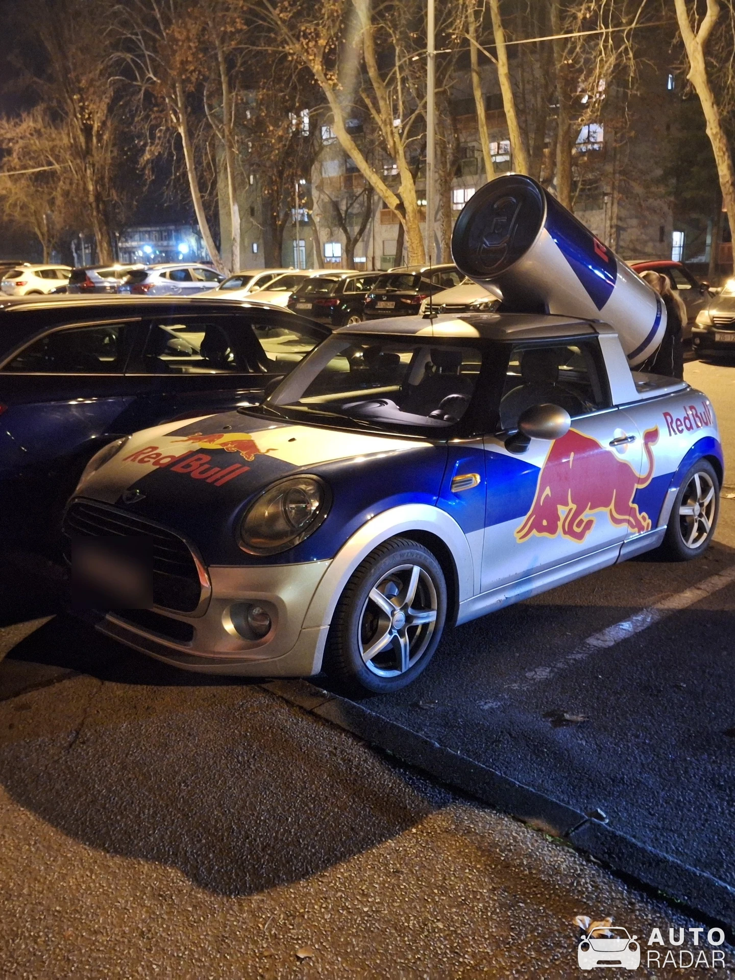 Mini Cooper Red Bull spotted in Zagreb, Croatia