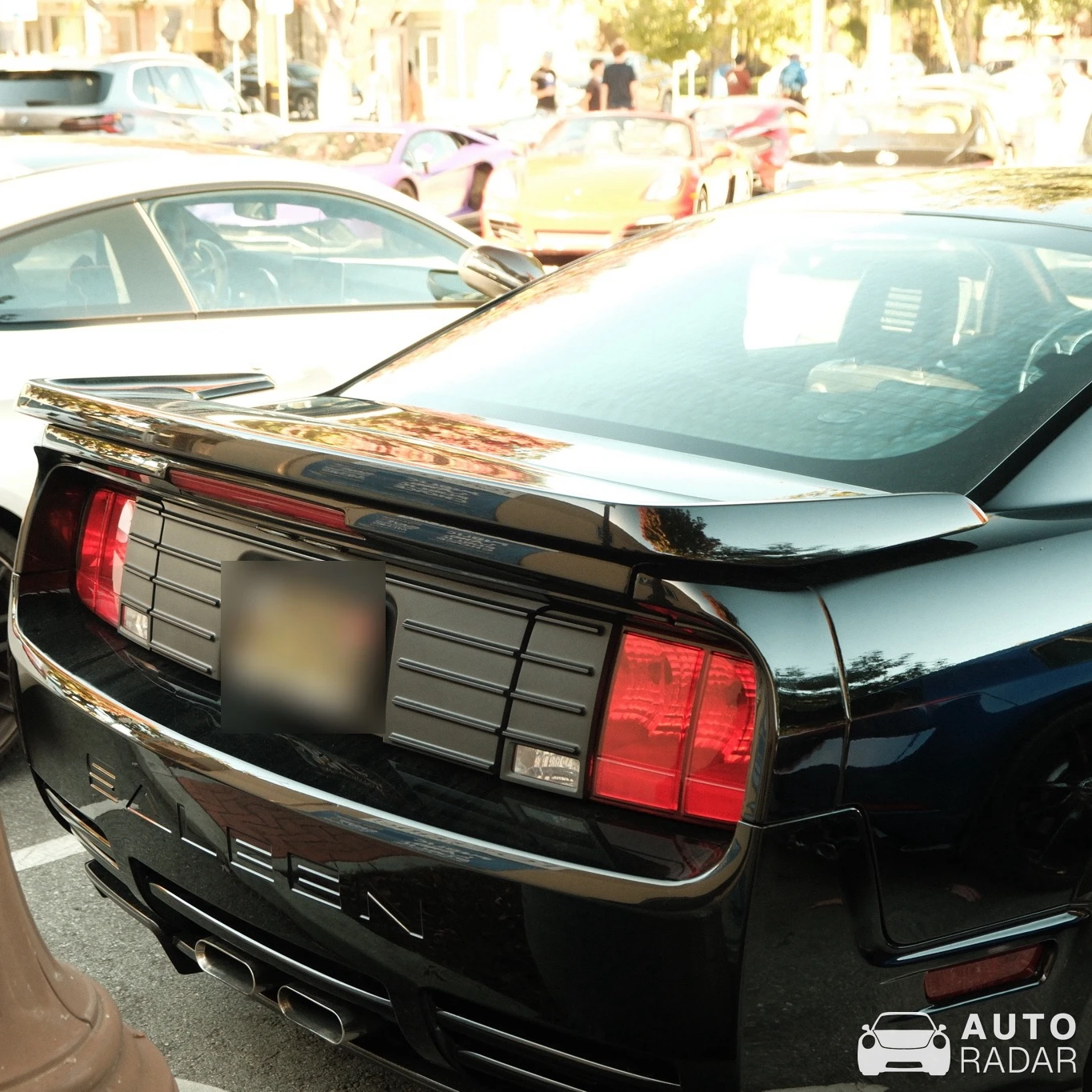 Saleen S281 3-Valve Extreme Convertible spotted in Menlo Park