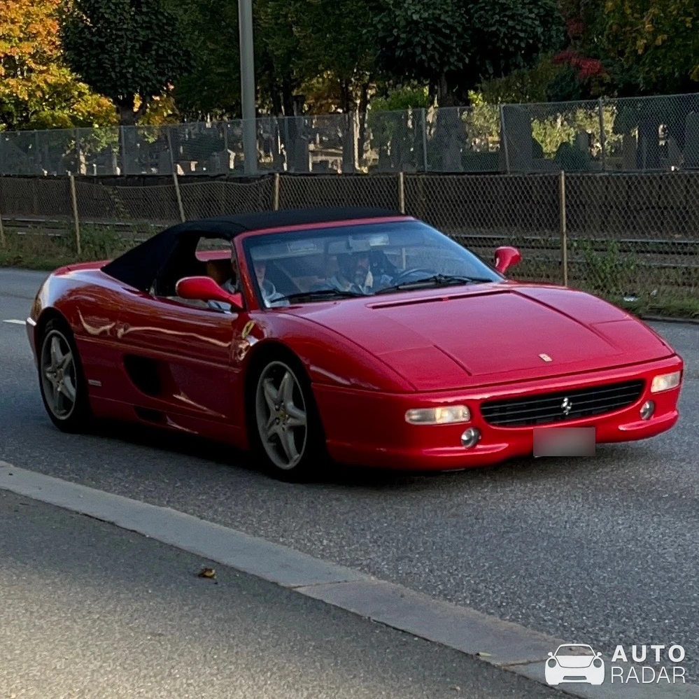 Ferrari F355 Spider spotted in Bagaregården, Sverige