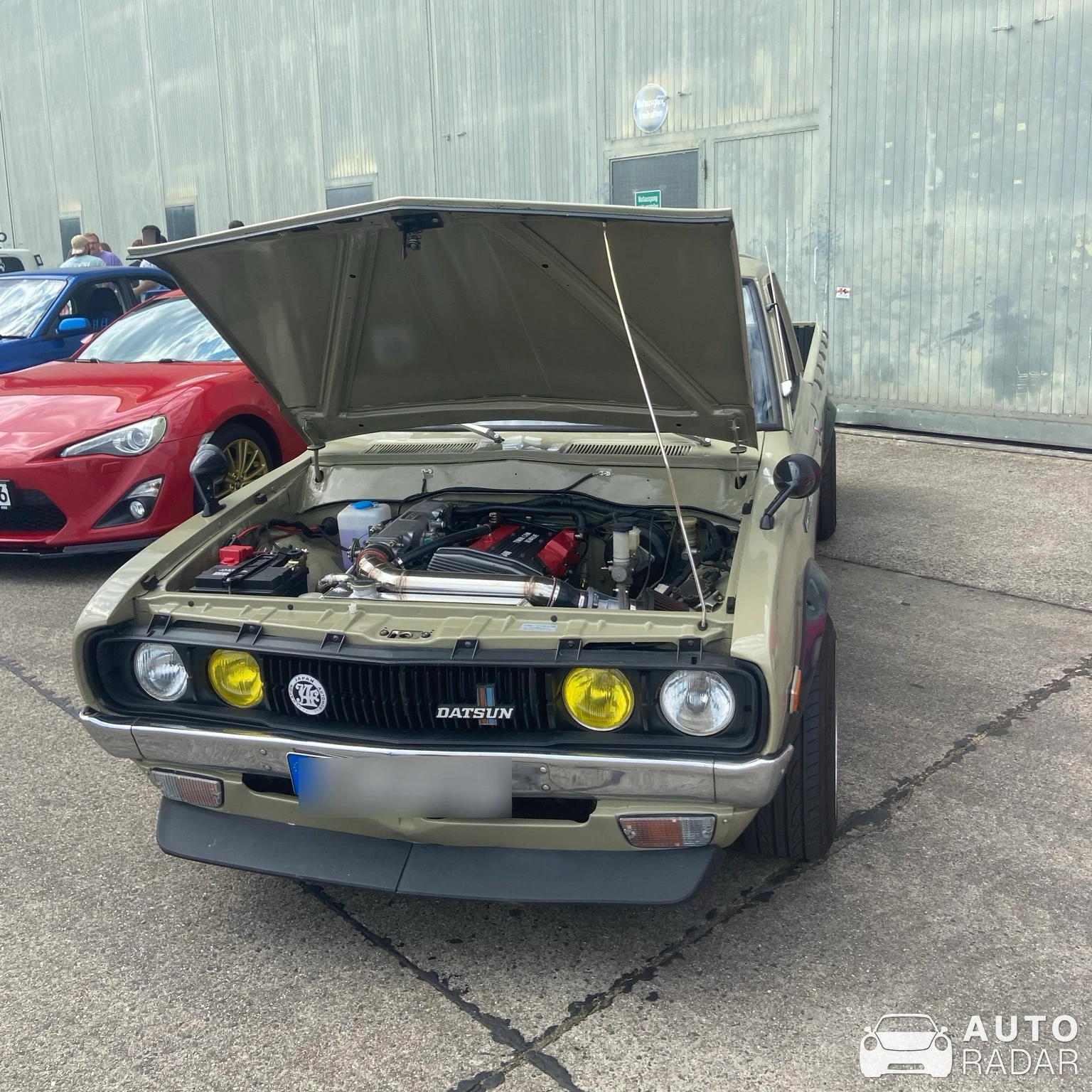 Datsun 620 spotted in Mendig