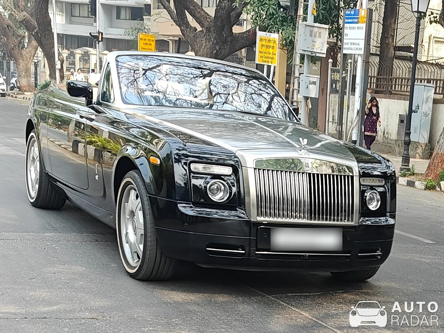 Rolls-Royce Phantom Drophead Coupé Series II spotted in Mumbai, India