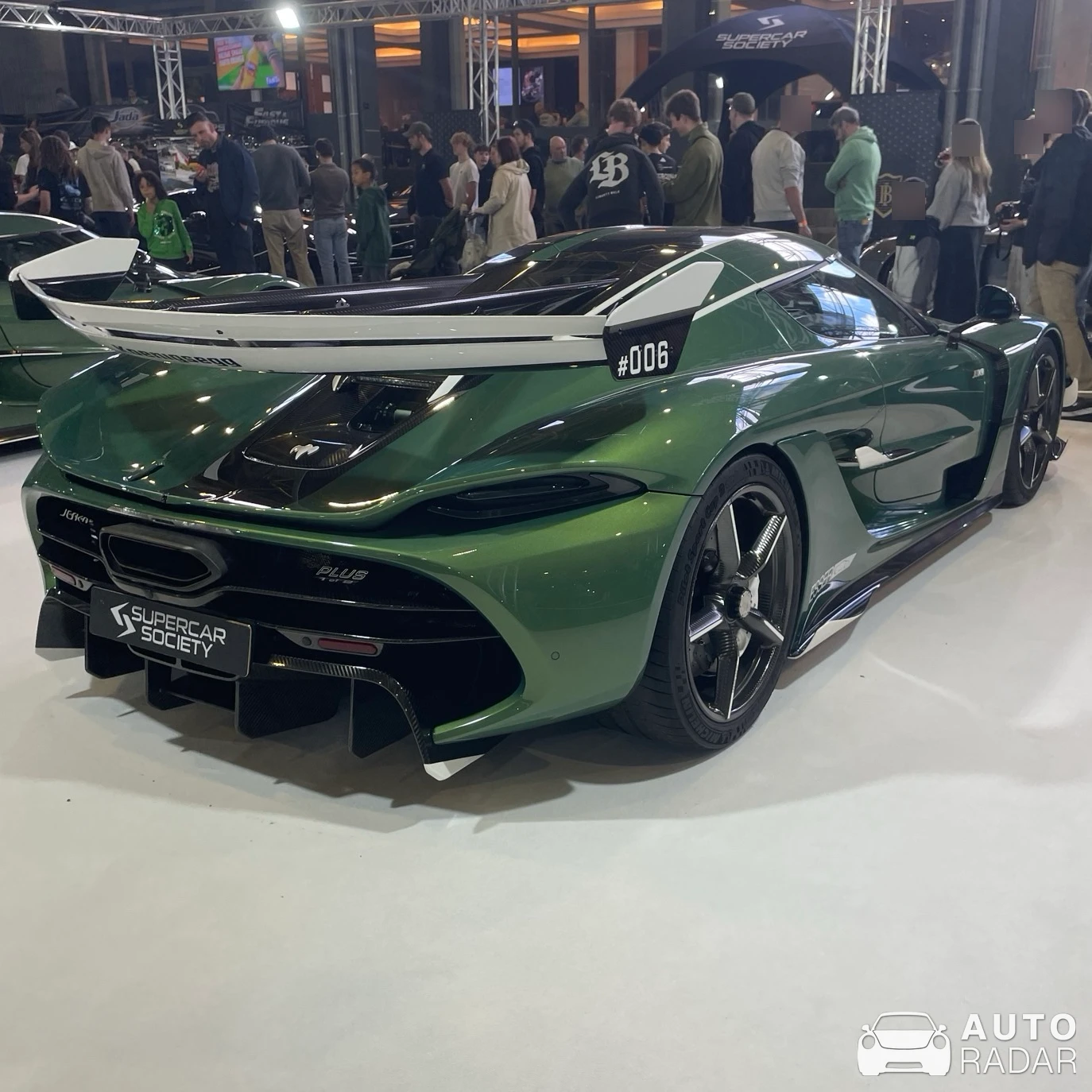 Koenigsegg Jesko Attack Plus spotted in Oostende