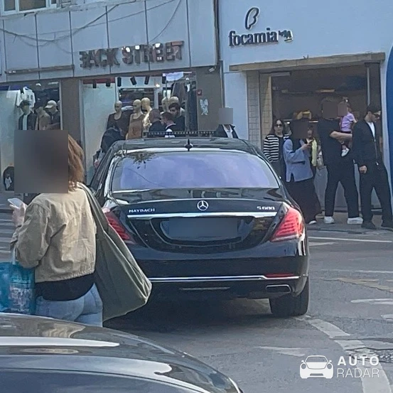 Mercedes-Benz S 600 Pullman spotted