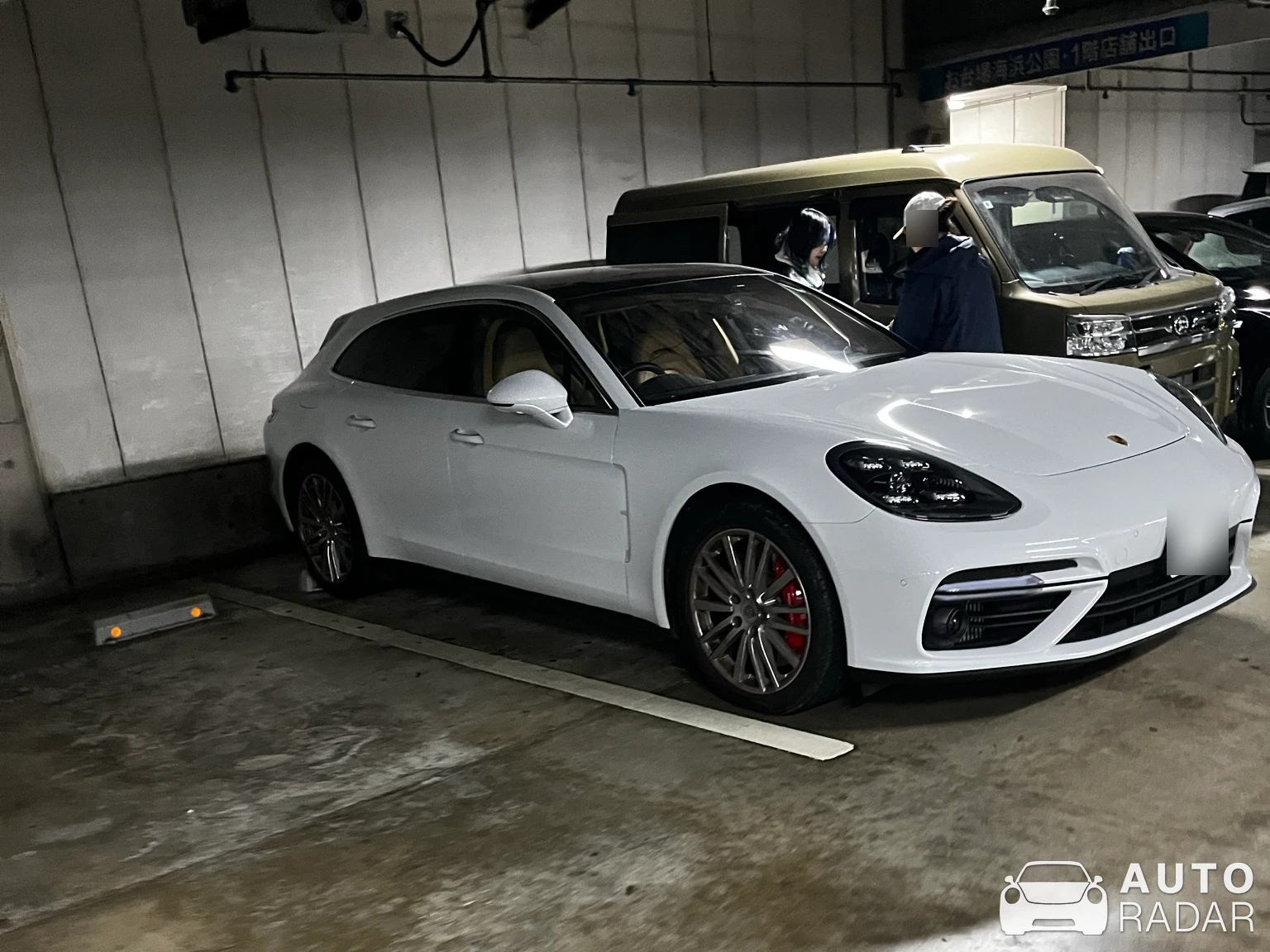 Porsche 971 Panamera Turbo Sport Turismo spotted in Koto, Japan