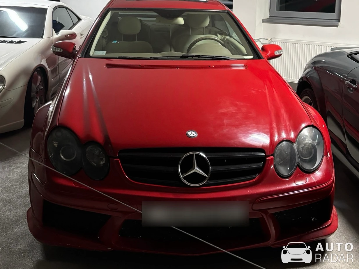 Mercedes-Benz CLK 63 AMG spotted in Brezno