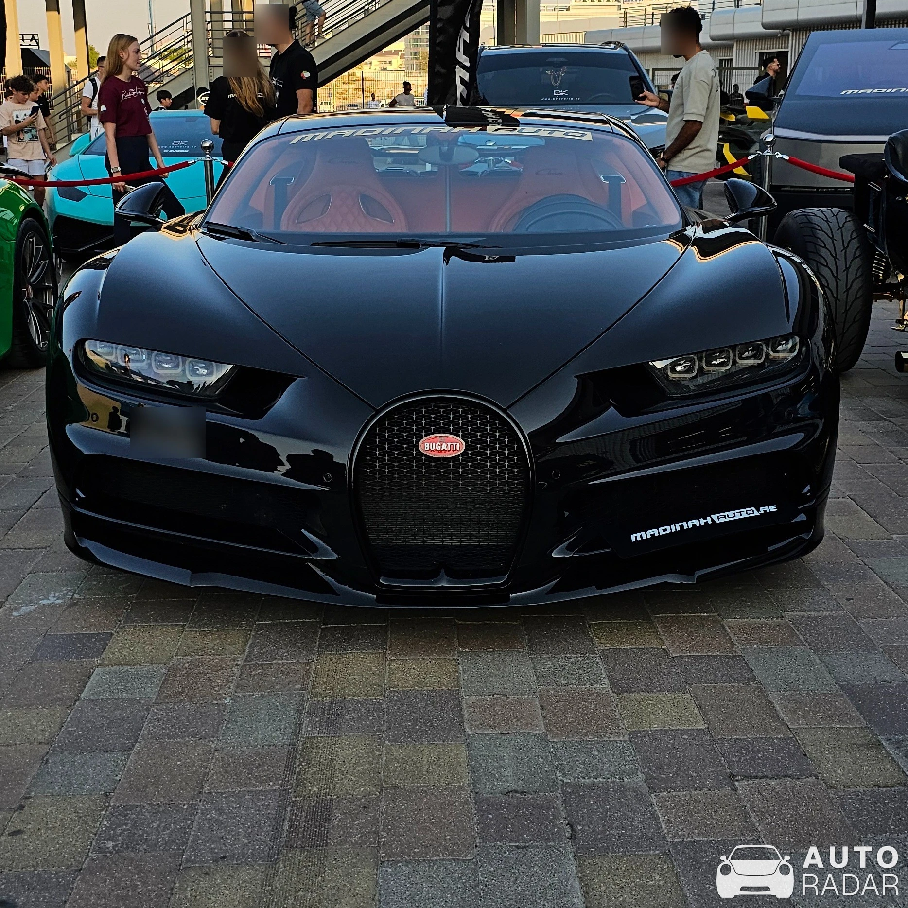 Bugatti Chiron spotted in Dubai, United Arab Emirates