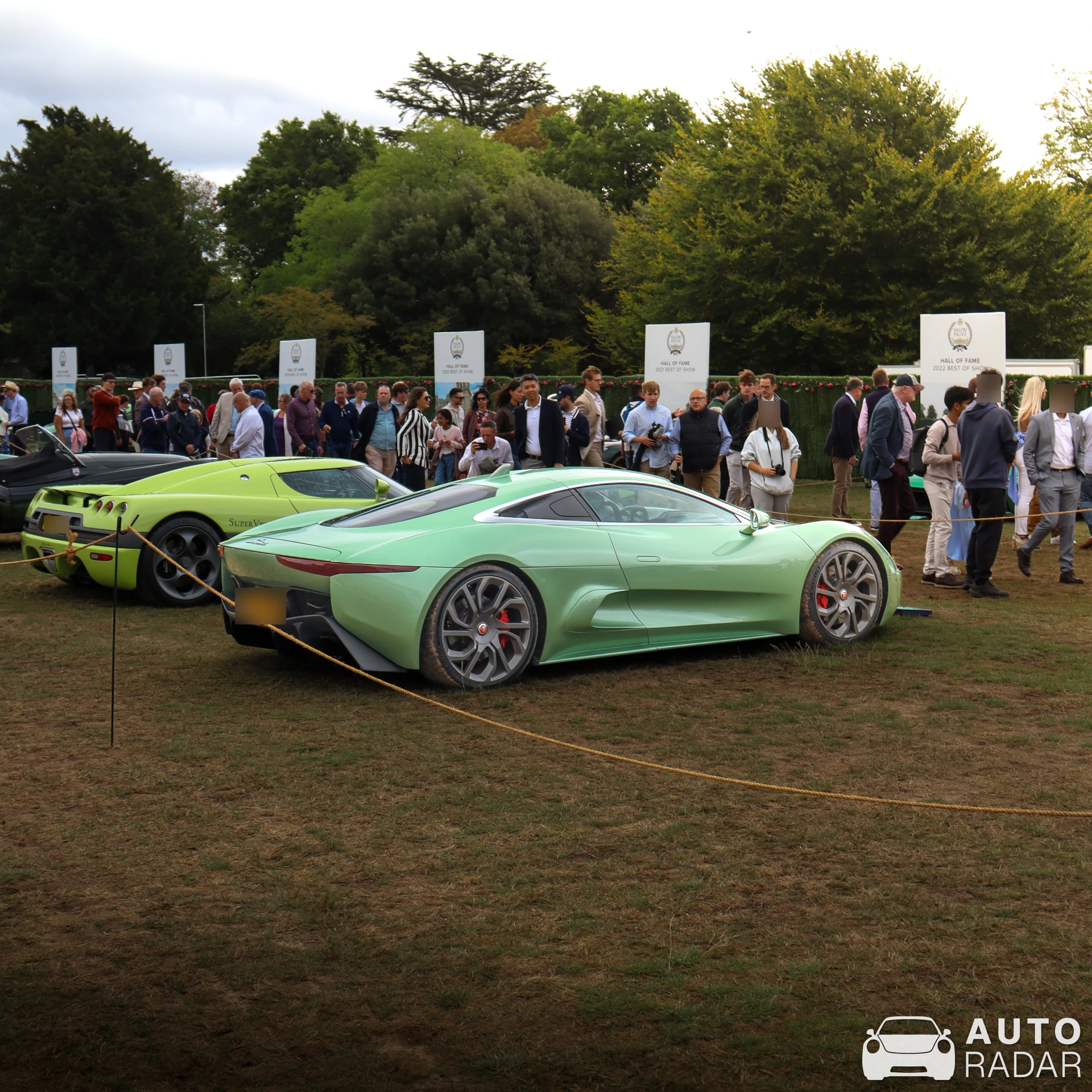Jaguar C-X75 spotted in Woodstock