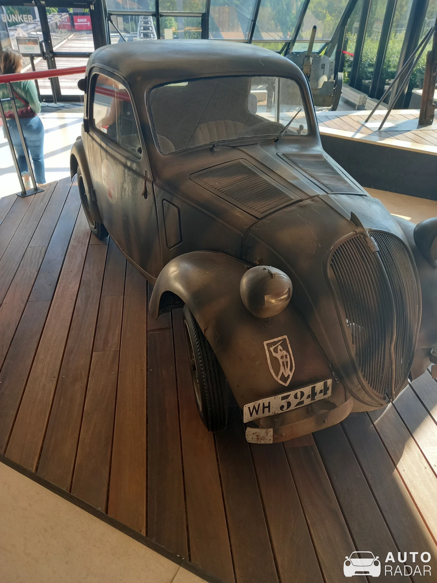 Fiat 500 A 'Topolino' spotted in Caen