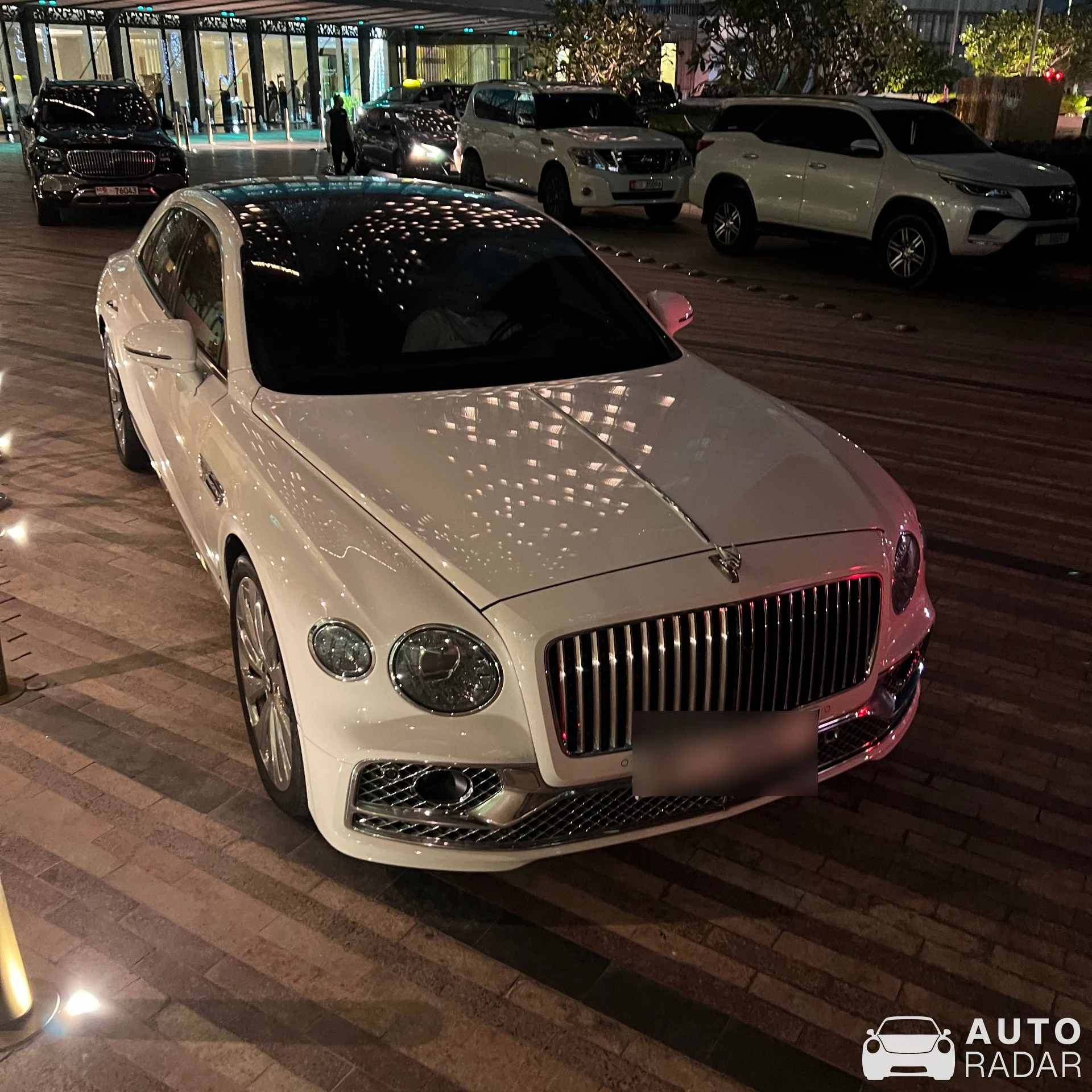 Bentley Flying Spur V8 spotted in Abu Dhabi, United Arab Emirates