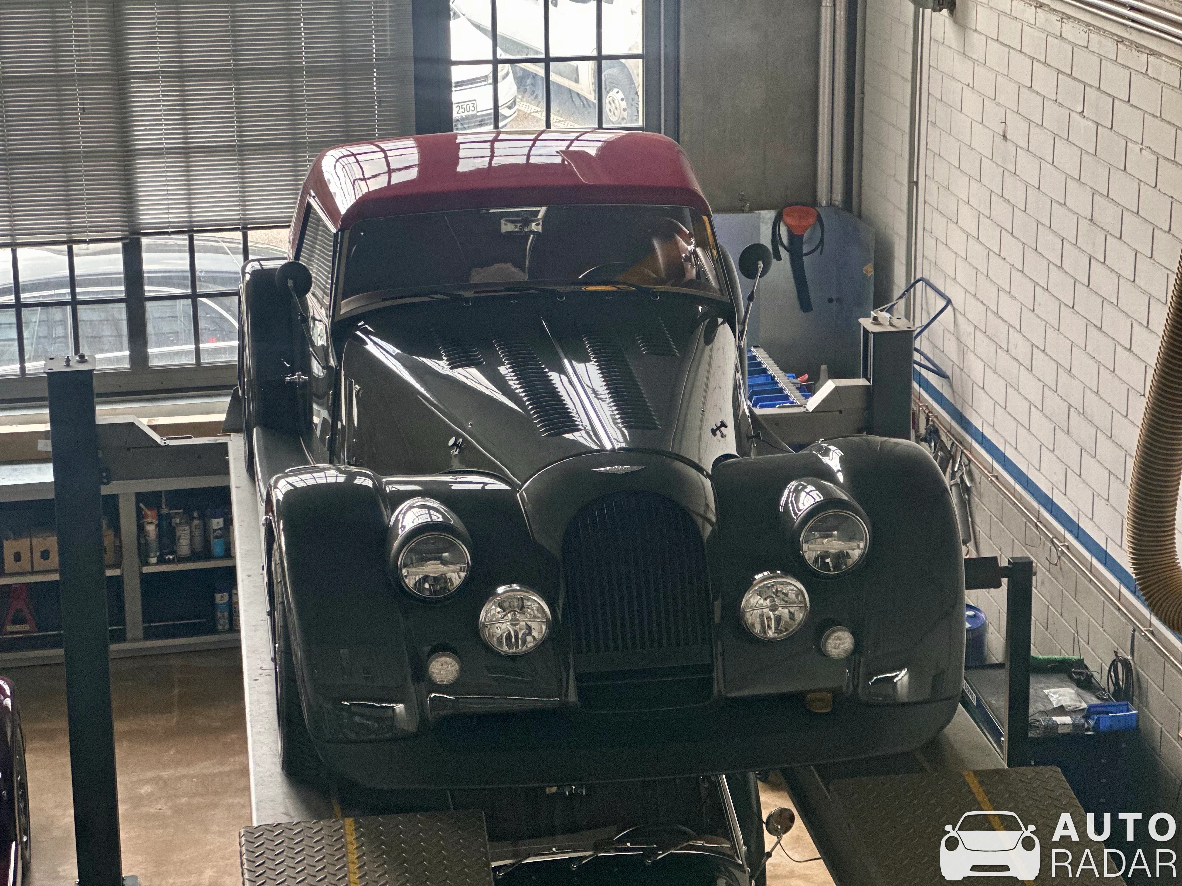Morgan Plus 8 GTR spotted in Düsseldorf