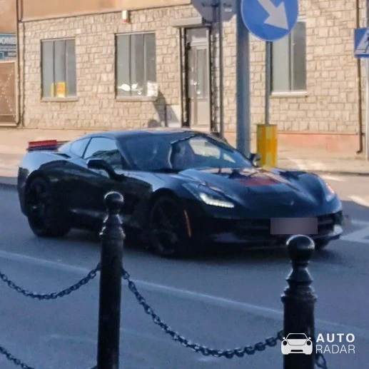 Chevrolet Corvette C7 spotted in Grajewo, Poland