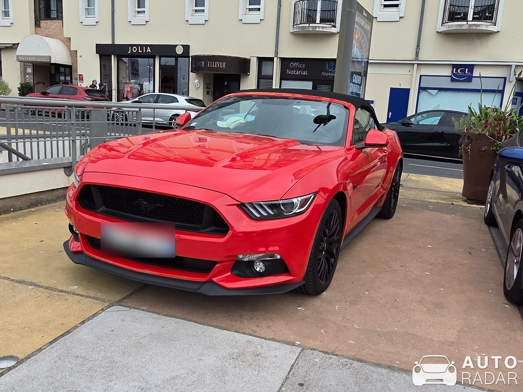 Ford Mustang GT Convertible spotted in Le Havre