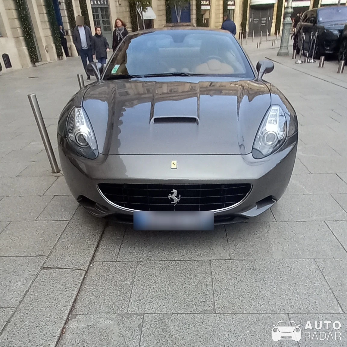Ferrari California spotted in Paris, France