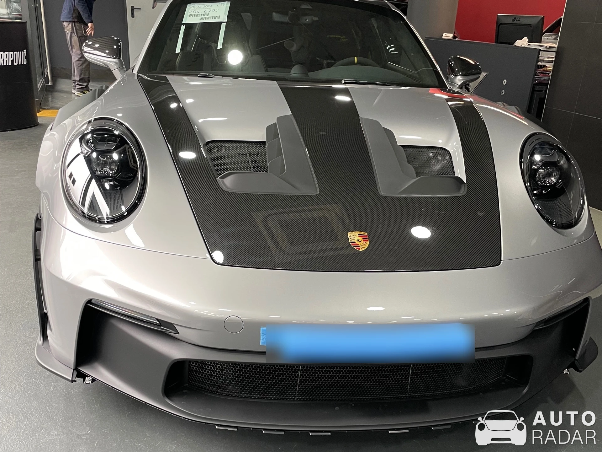 Porsche 992 GT3 RS MkI spotted in Andorra la Vella, Andorra