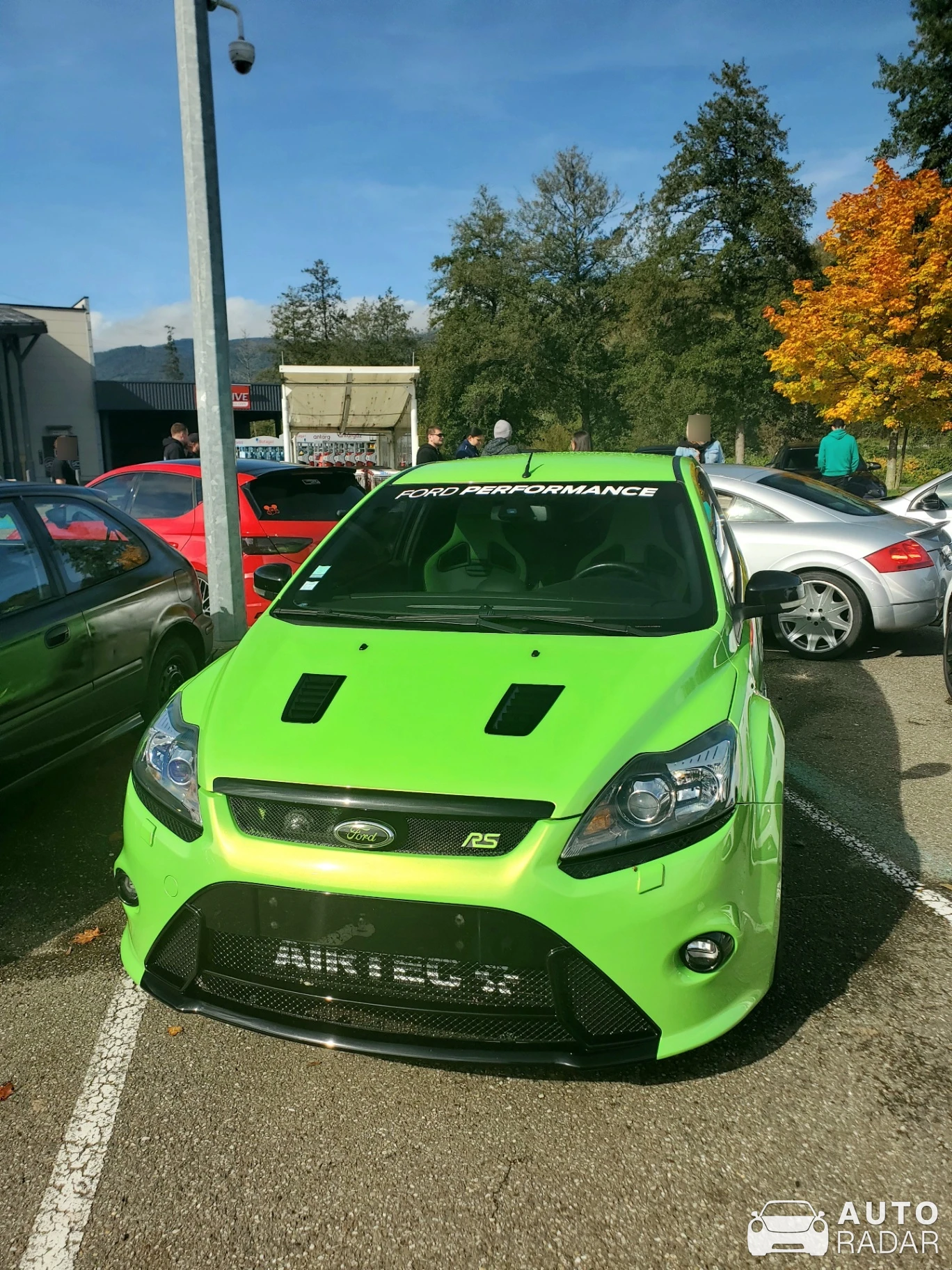 Ford Focus RS spotted in Neuve-Église, France