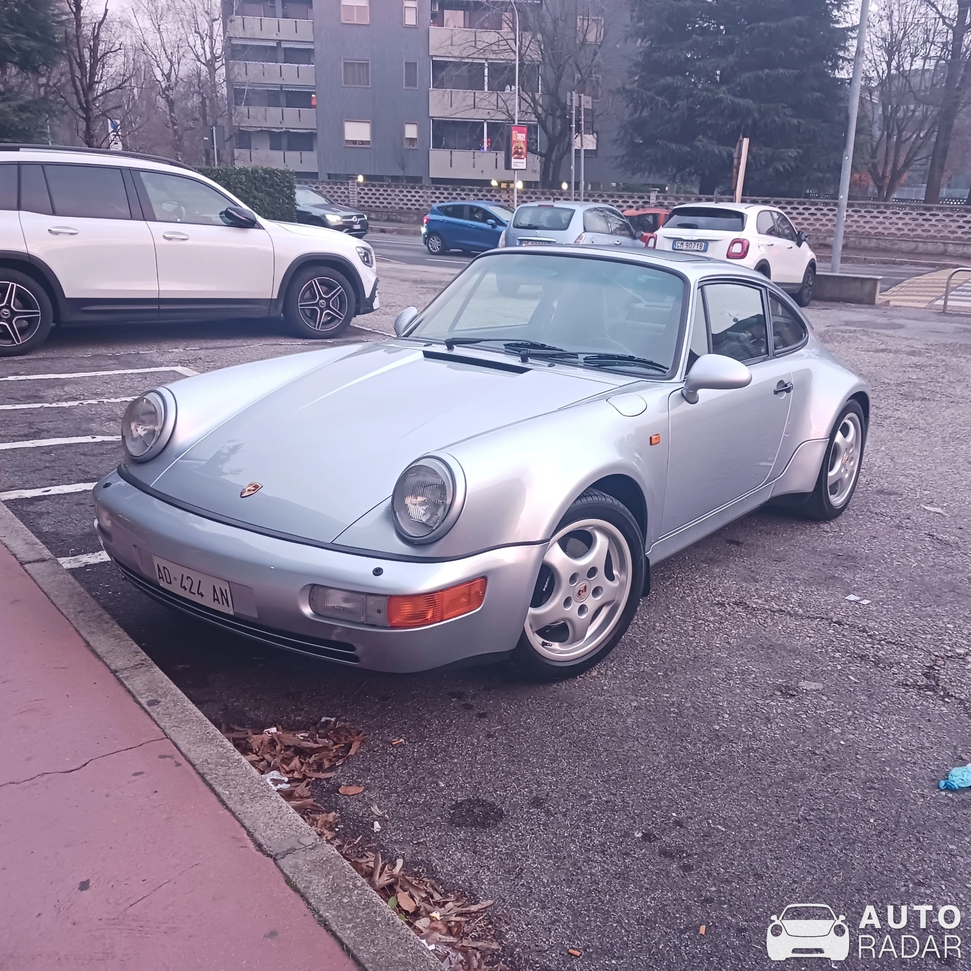 Porsche 964 Carrera spotted in Città metropolitana di Milano, Italy