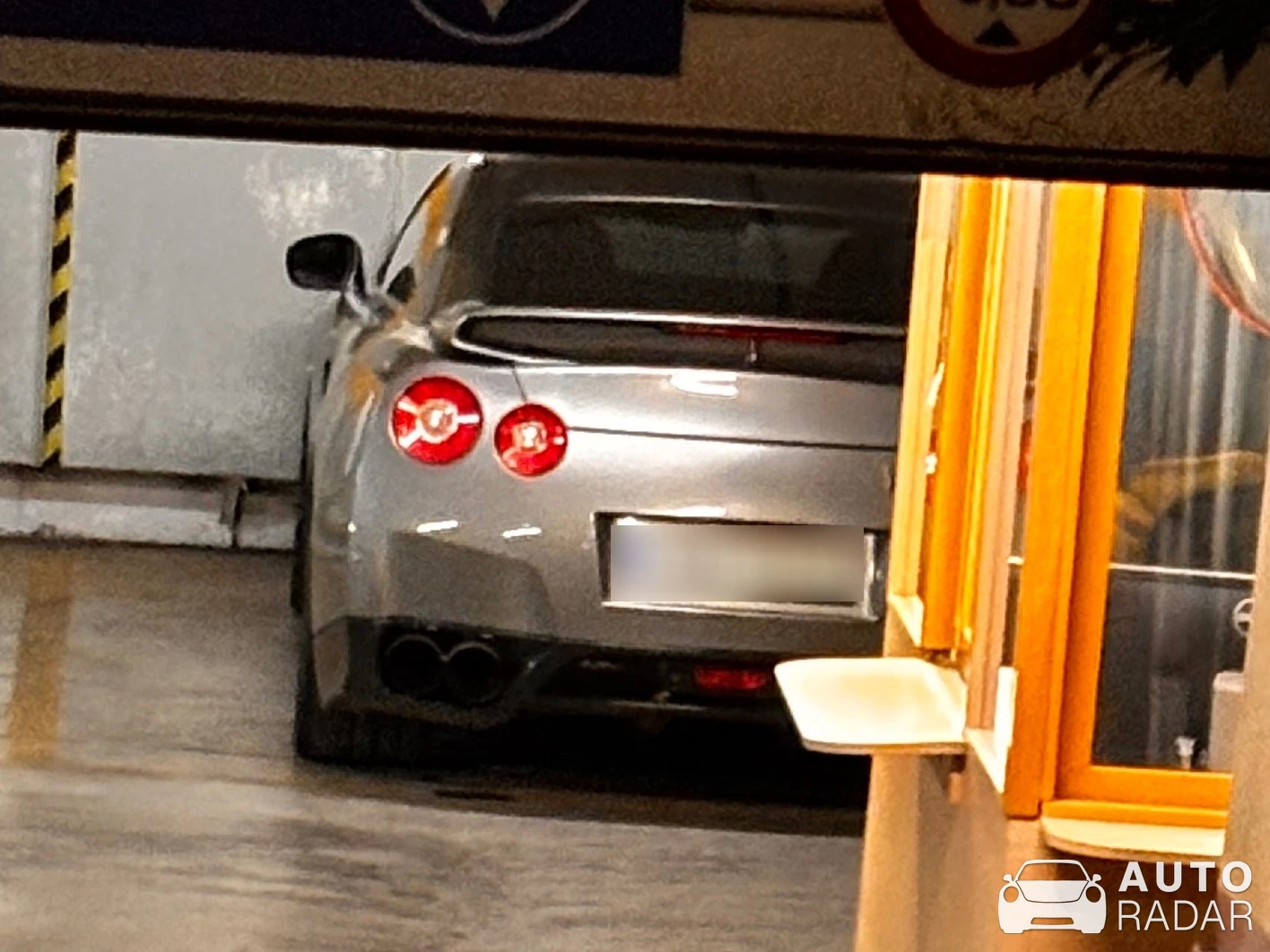 Nissan GT-R R35 spotted in Αγία Παρασκευή, Ελλάδα
