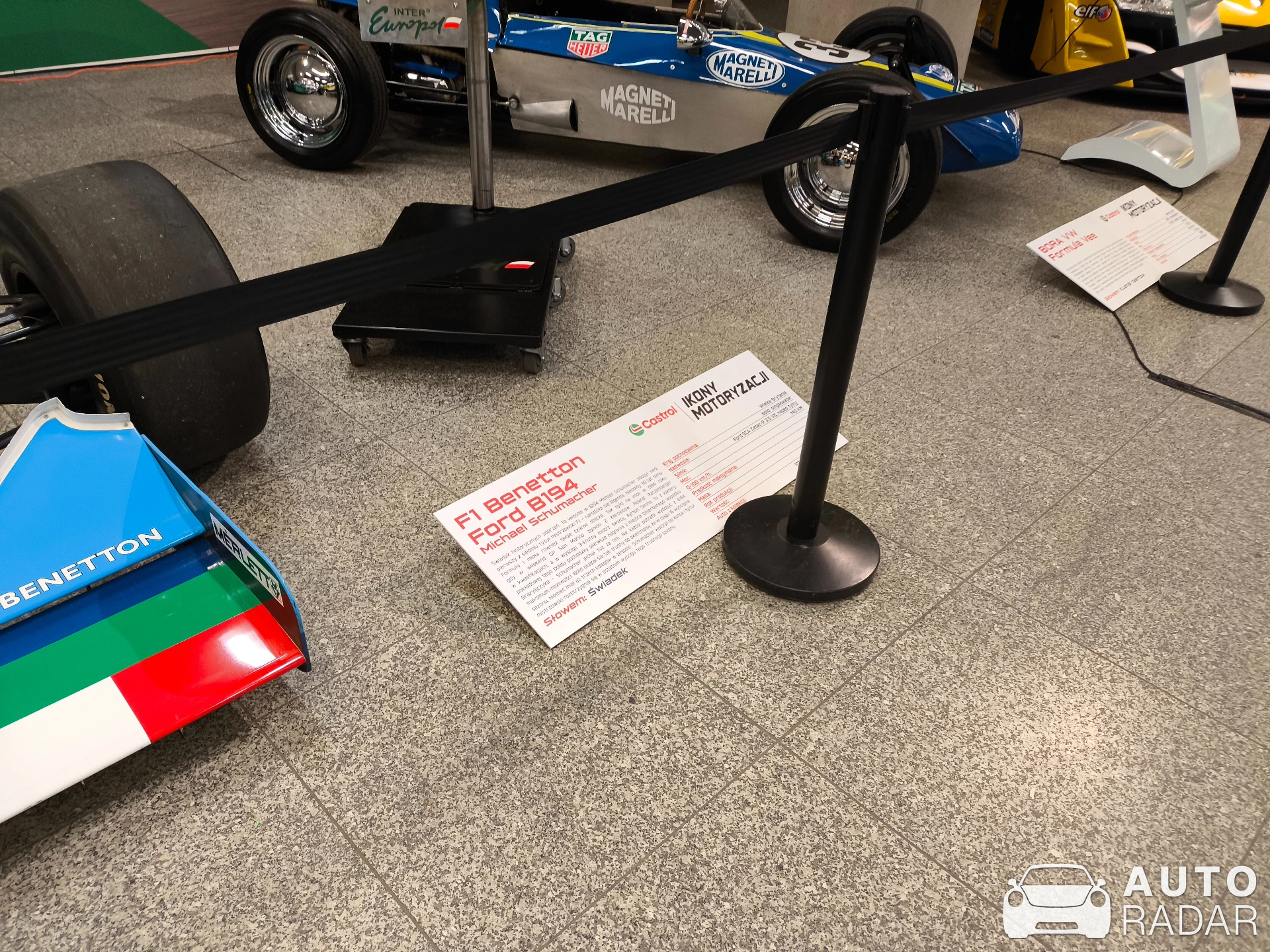 Benetton Ford B194 spotted in Warszawa