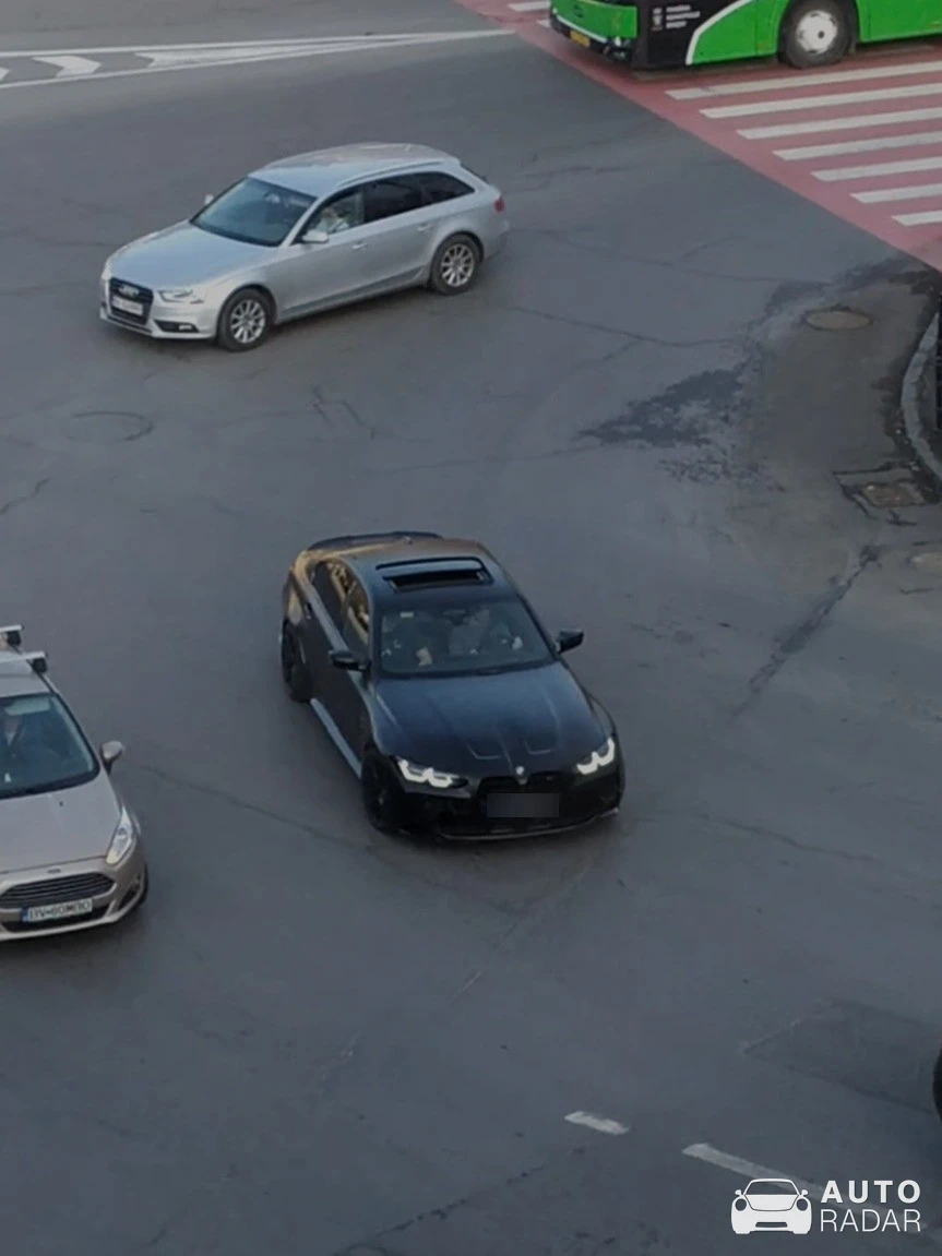 BMW M3 G80 Sedan Competition spotted in Brașov, Romania