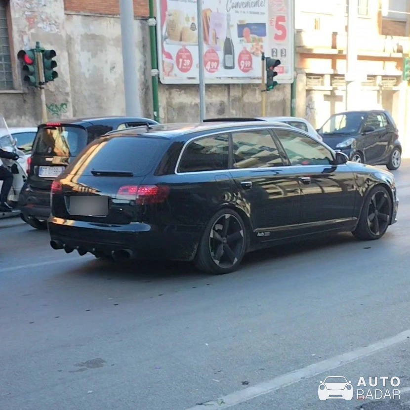 Audi RS6 Avant C6 spotted in Bari, Italy