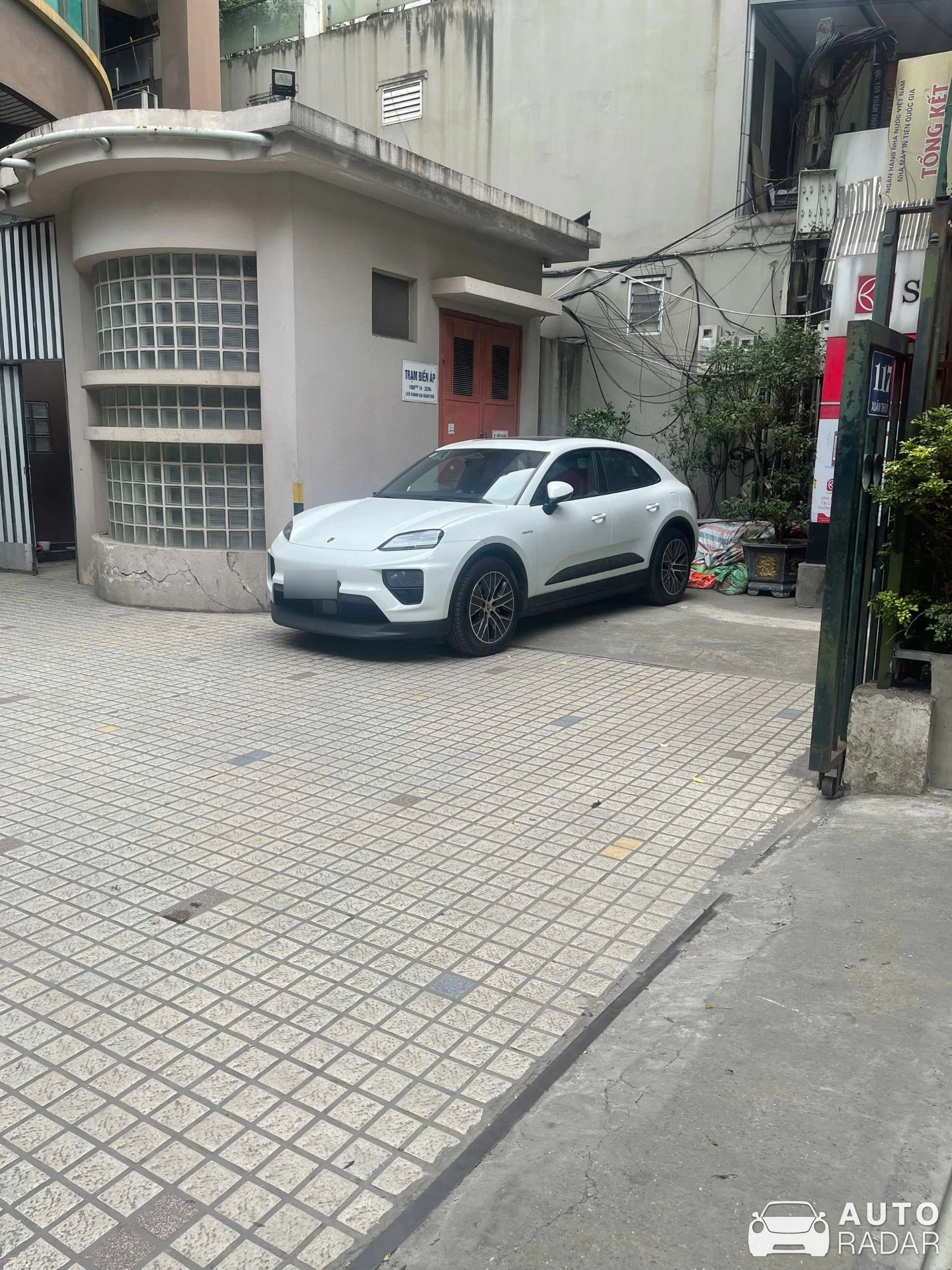 Porsche Macan 4 EV spotted in Hanoi