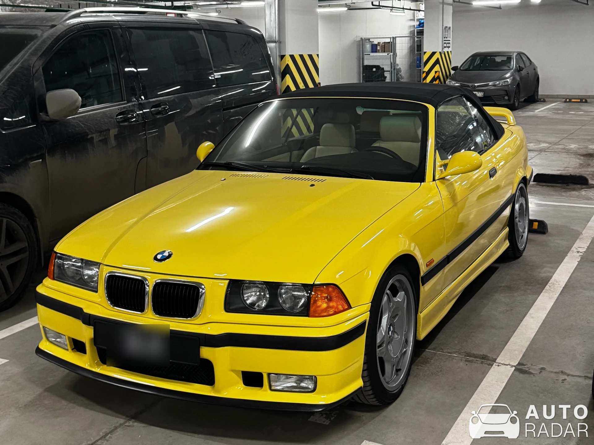 BMW M3 E36 Cabriolet spotted in Москва, Россия