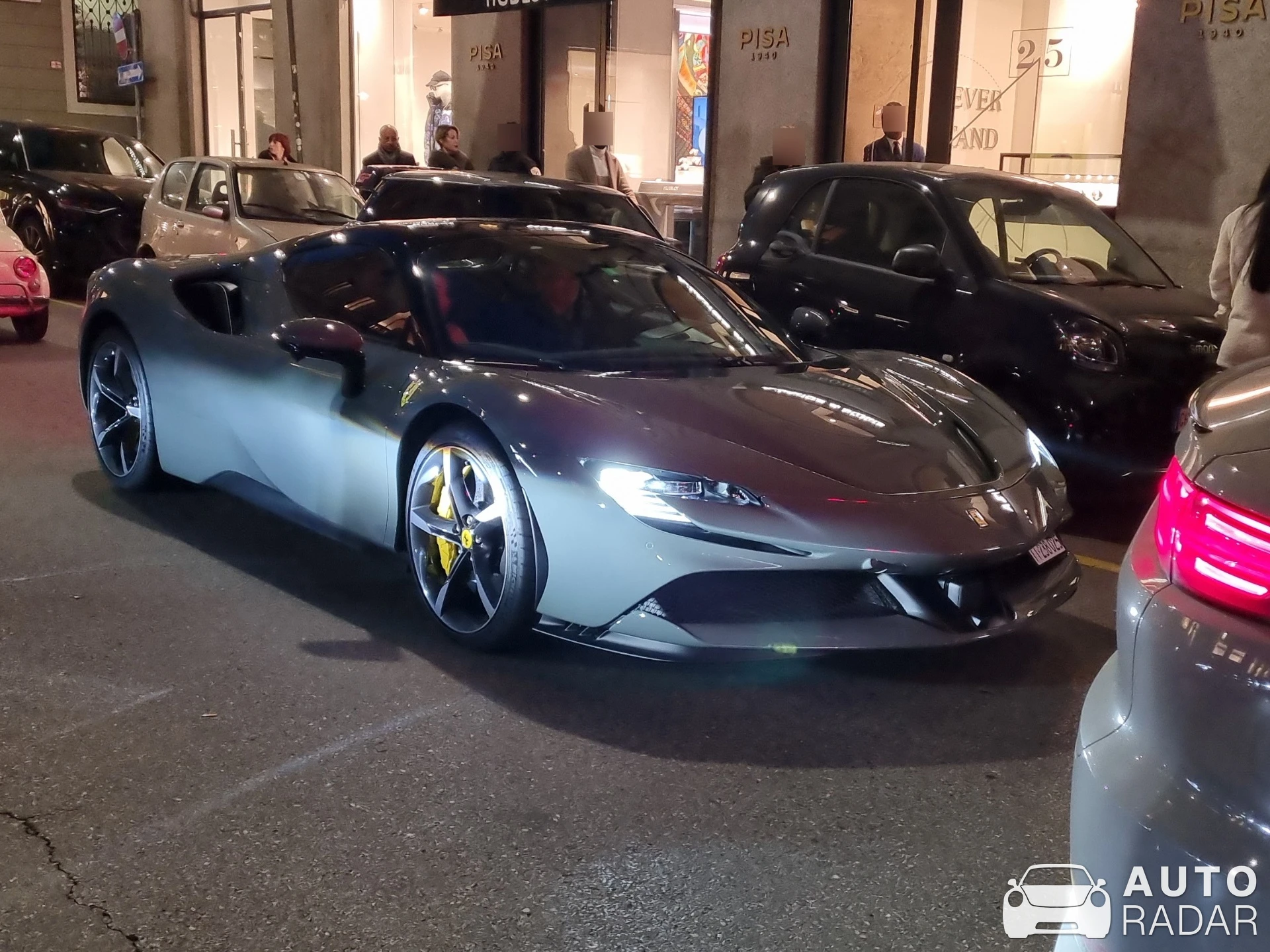 Ferrari SF90 Spider spotted in Milano, Italia