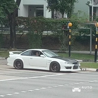 Nissan Silvia S14 spotted in Singapore, Singapore