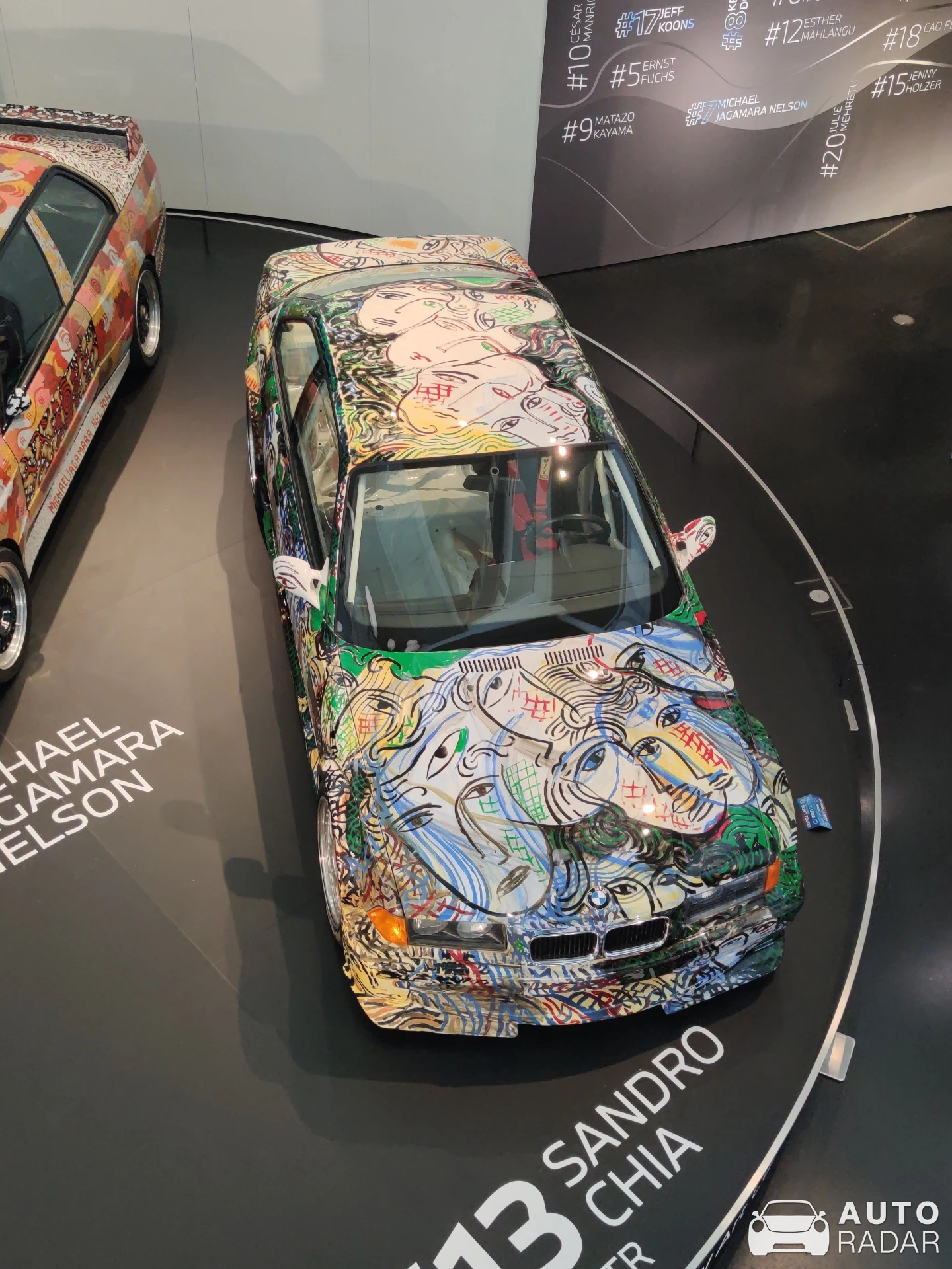 BMW M3 E36 DTM Art Car spotted in München