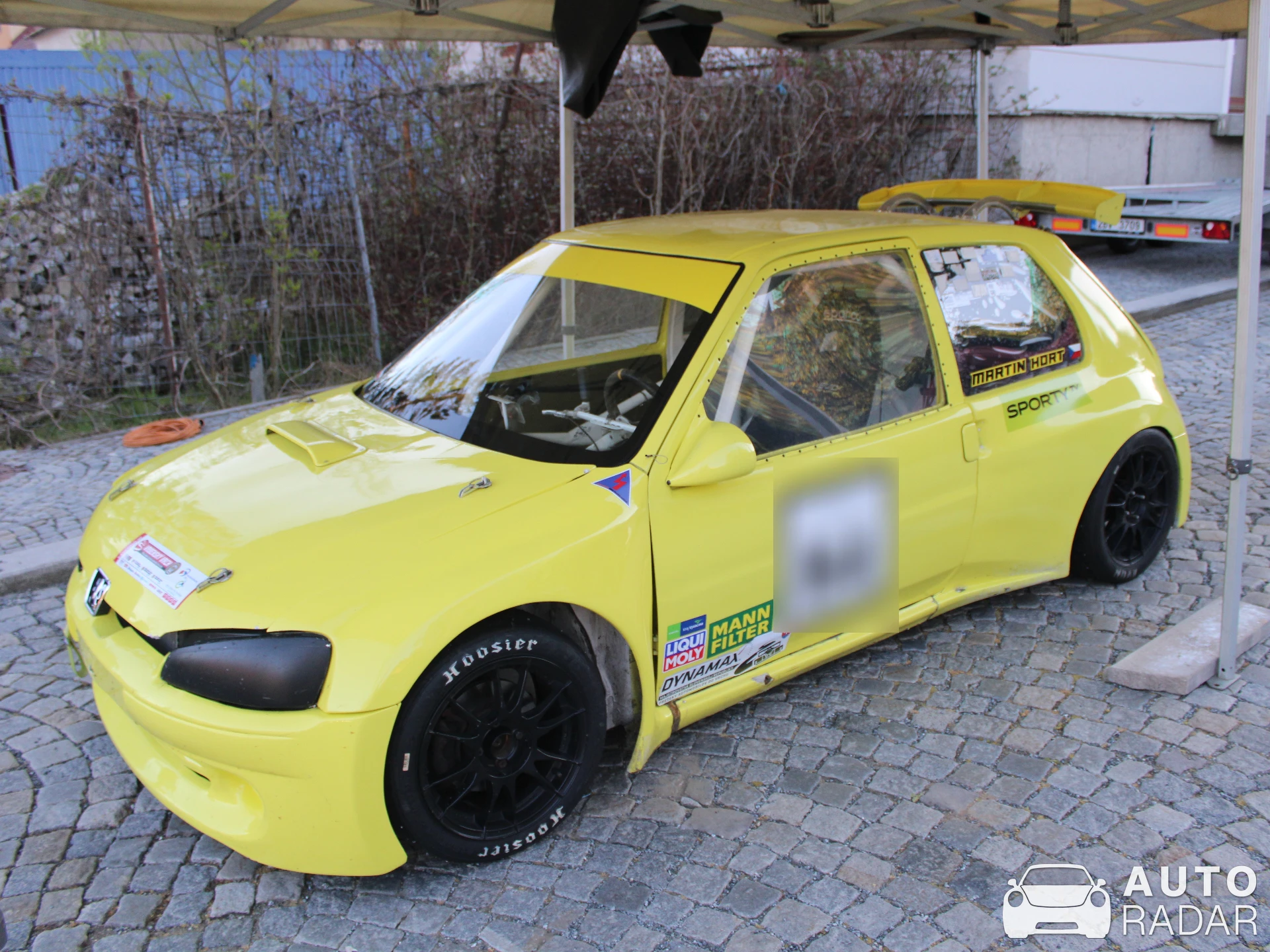 Peugeot 106 XSI spotted in Náměšť nad Oslavou