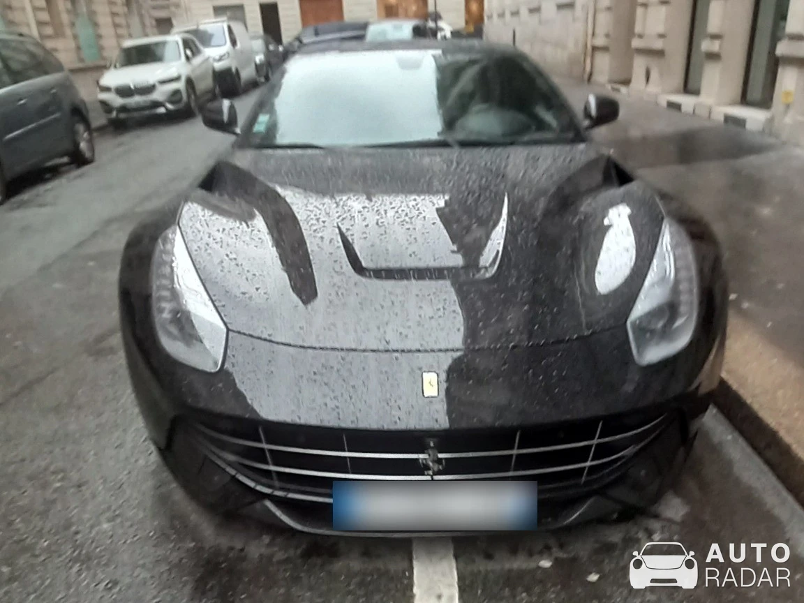 Ferrari F12berlinetta spotted in Paris, France