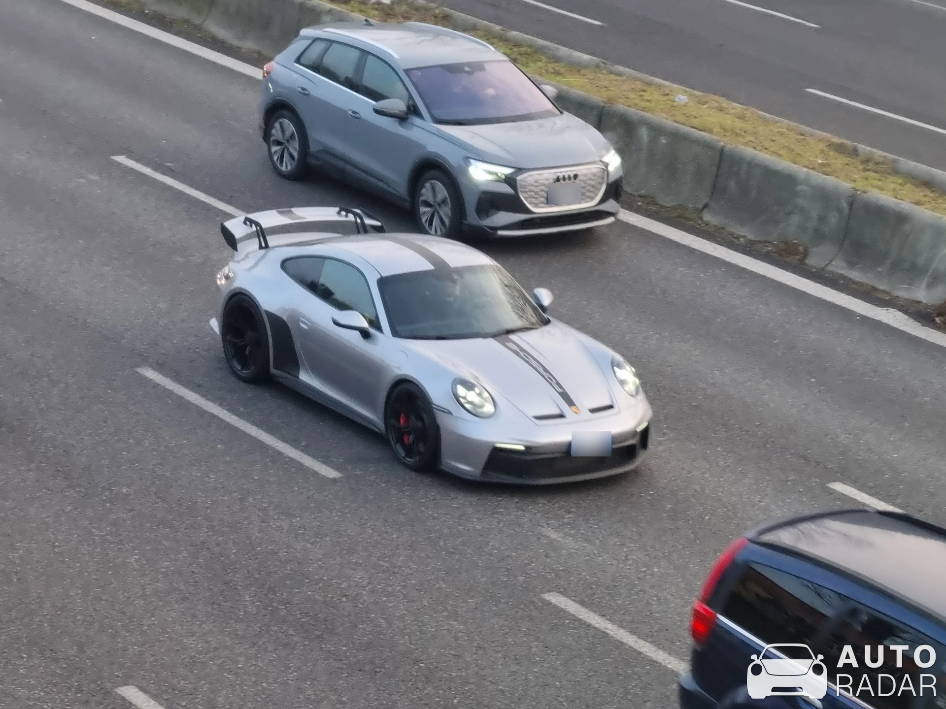 Porsche 992 GT3 MkI spotted in Milano, Italy